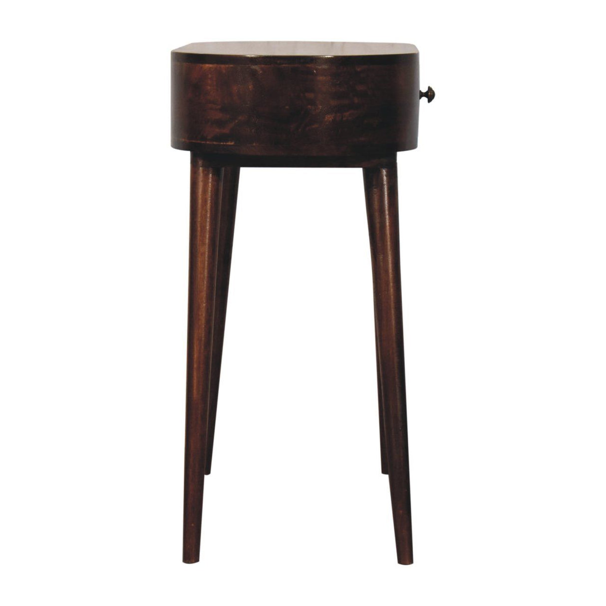 Rounded Wood Table