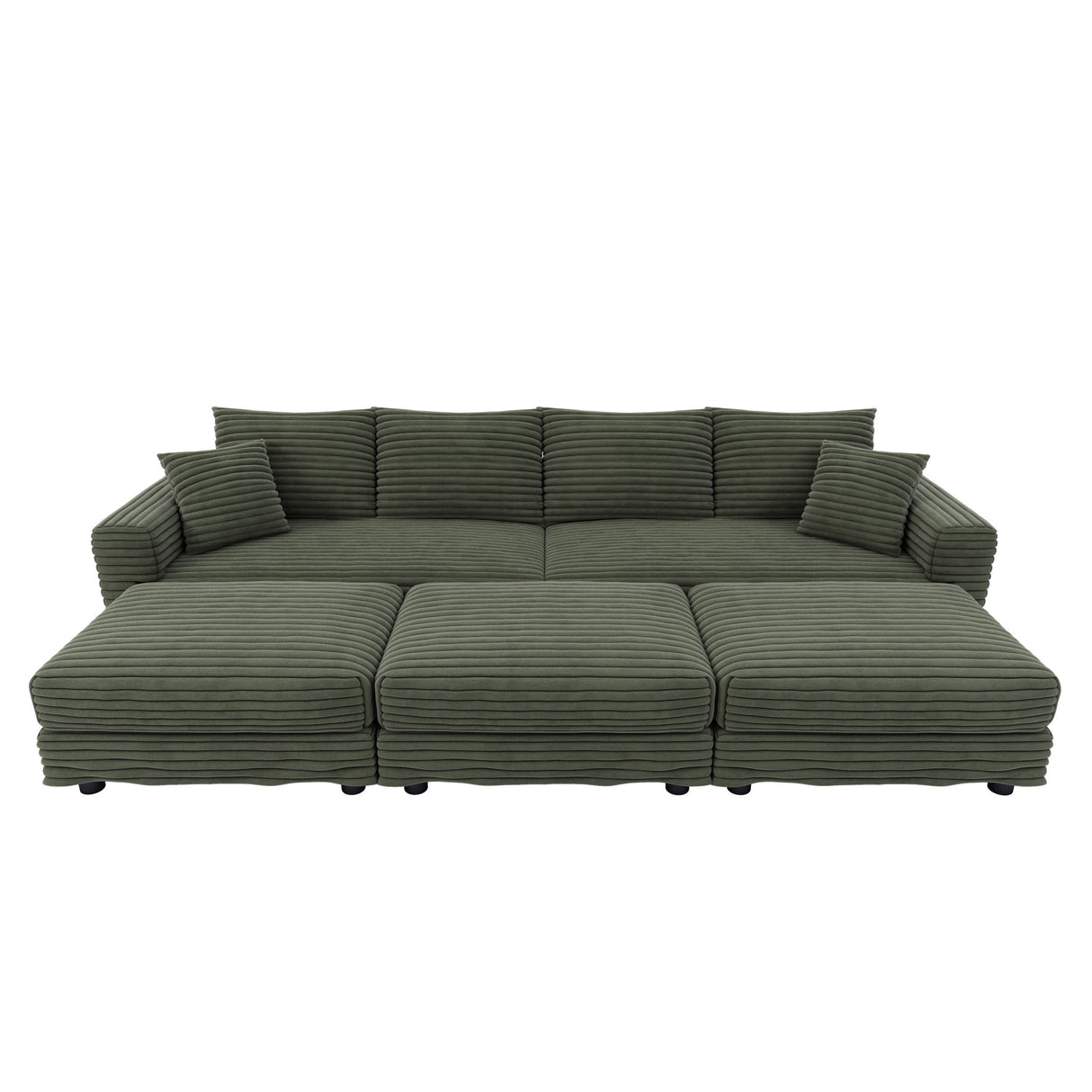 Modern Comfy Upholstered Sofa Cloud Couch & Deep Seat Couches