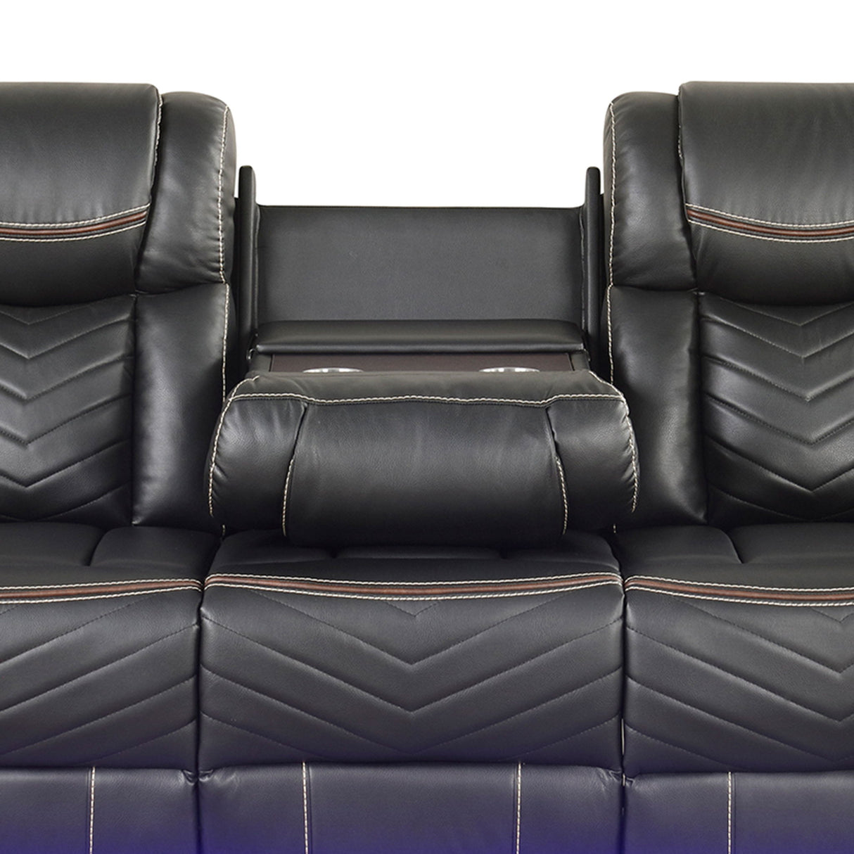 Challenger - LED Power Recliner Sofa
