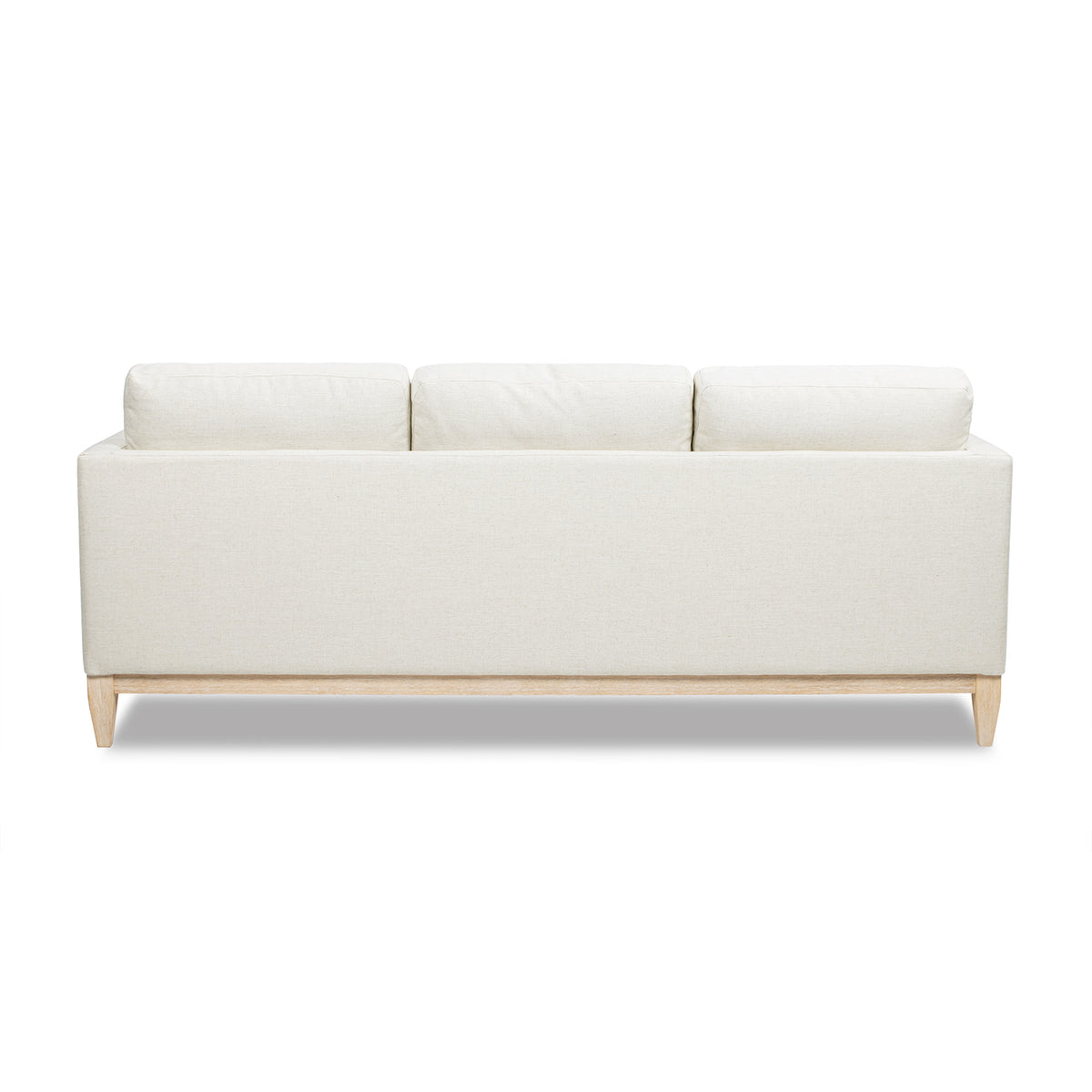 Knox 84-Inch Modern Farmhouse Sofa, Flax Linen