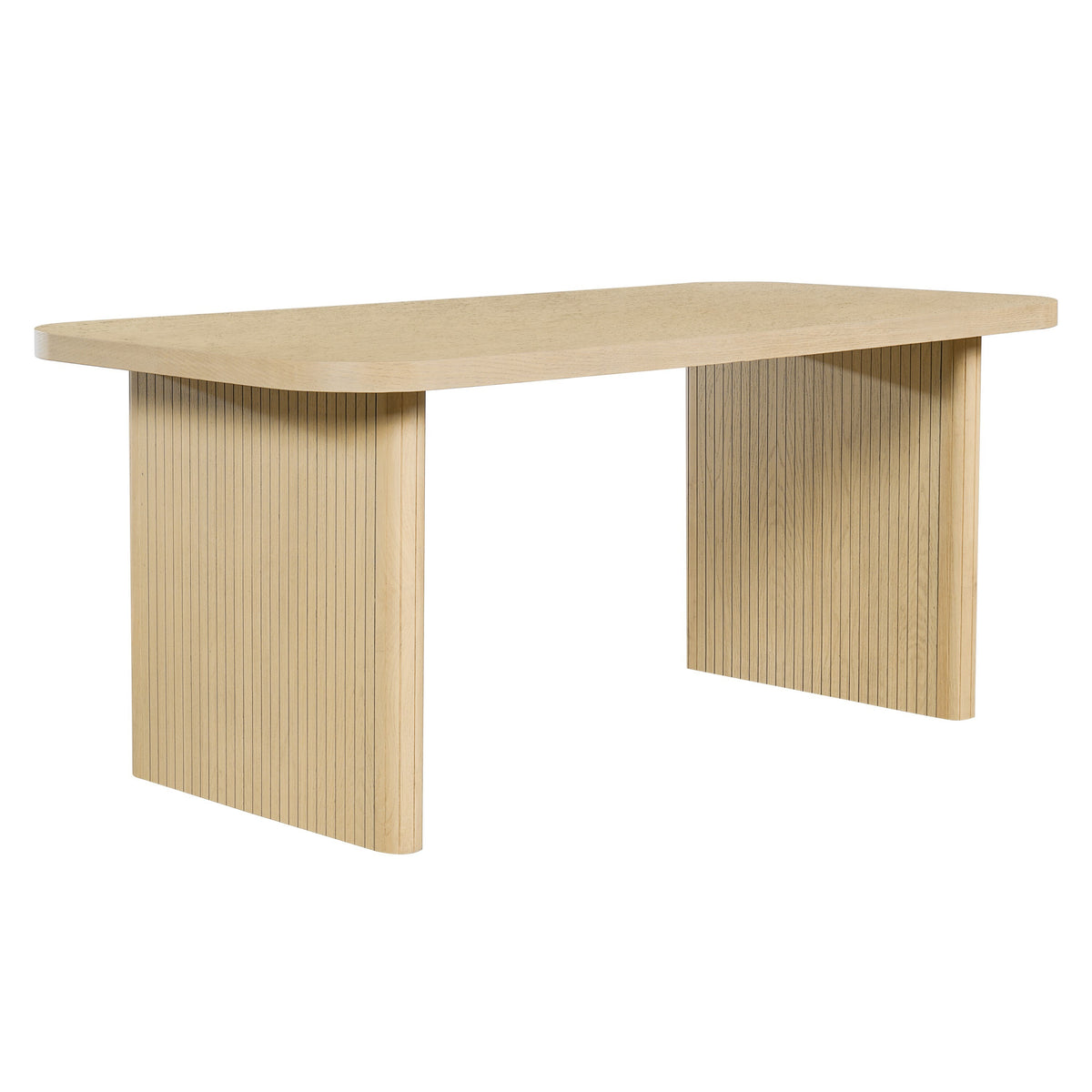 68.75" Wood Dining Table Set with 4