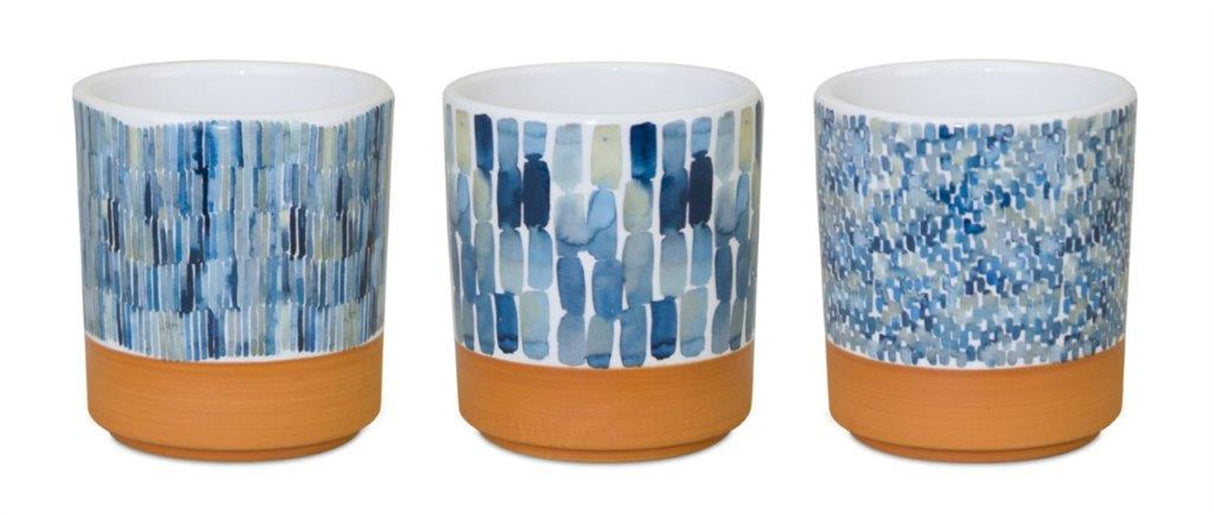 Watercolor-Planter-with-Terra-Cotta-Accent-(Set-of-3)-Pots-&-Planters