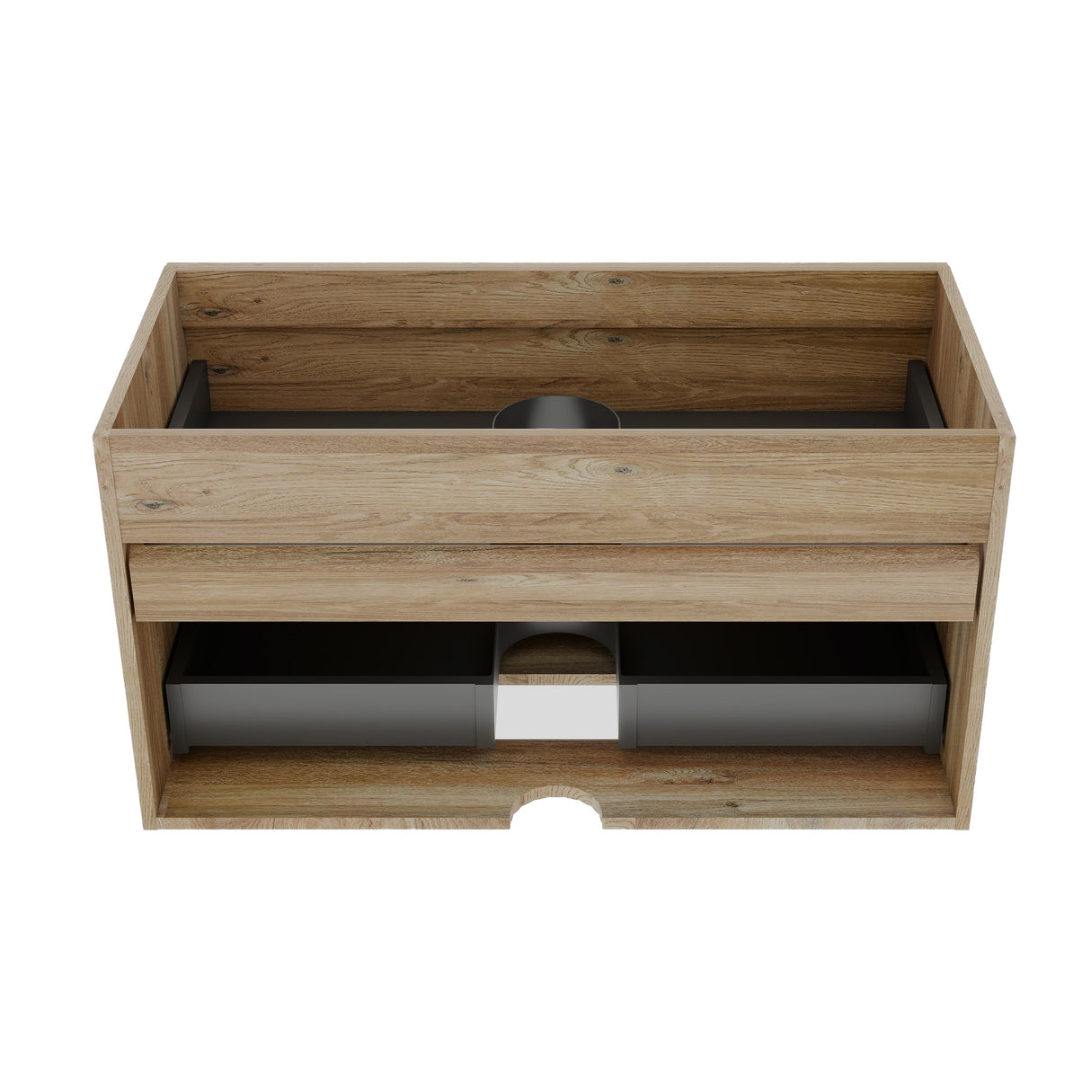 Grace 36" Rough Oak Bathroom Vanity