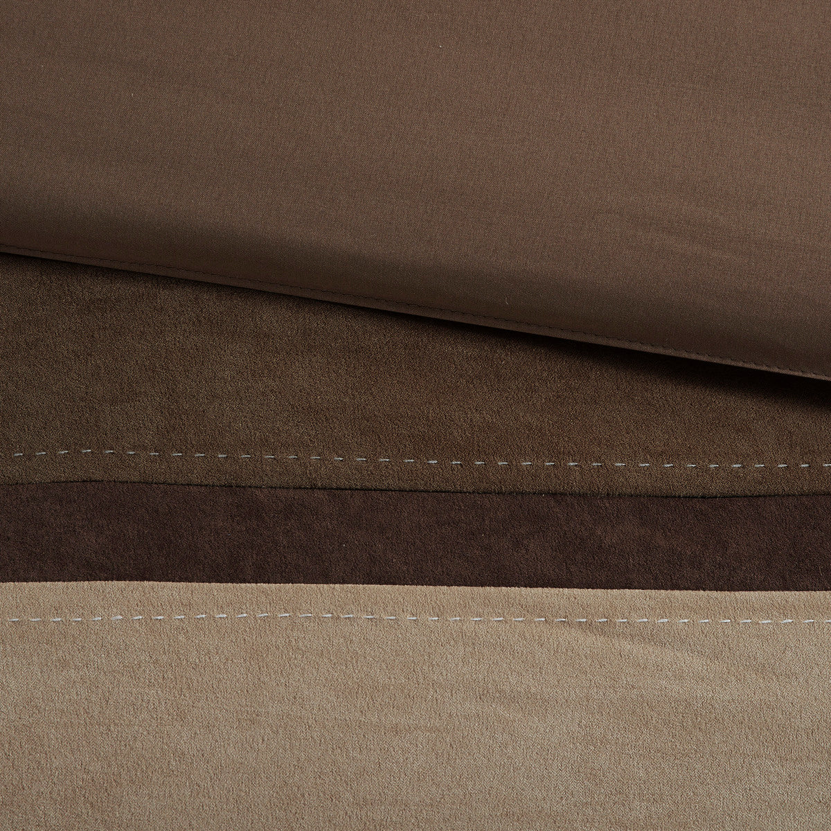 7 Piece Faux Suede Comforter Set