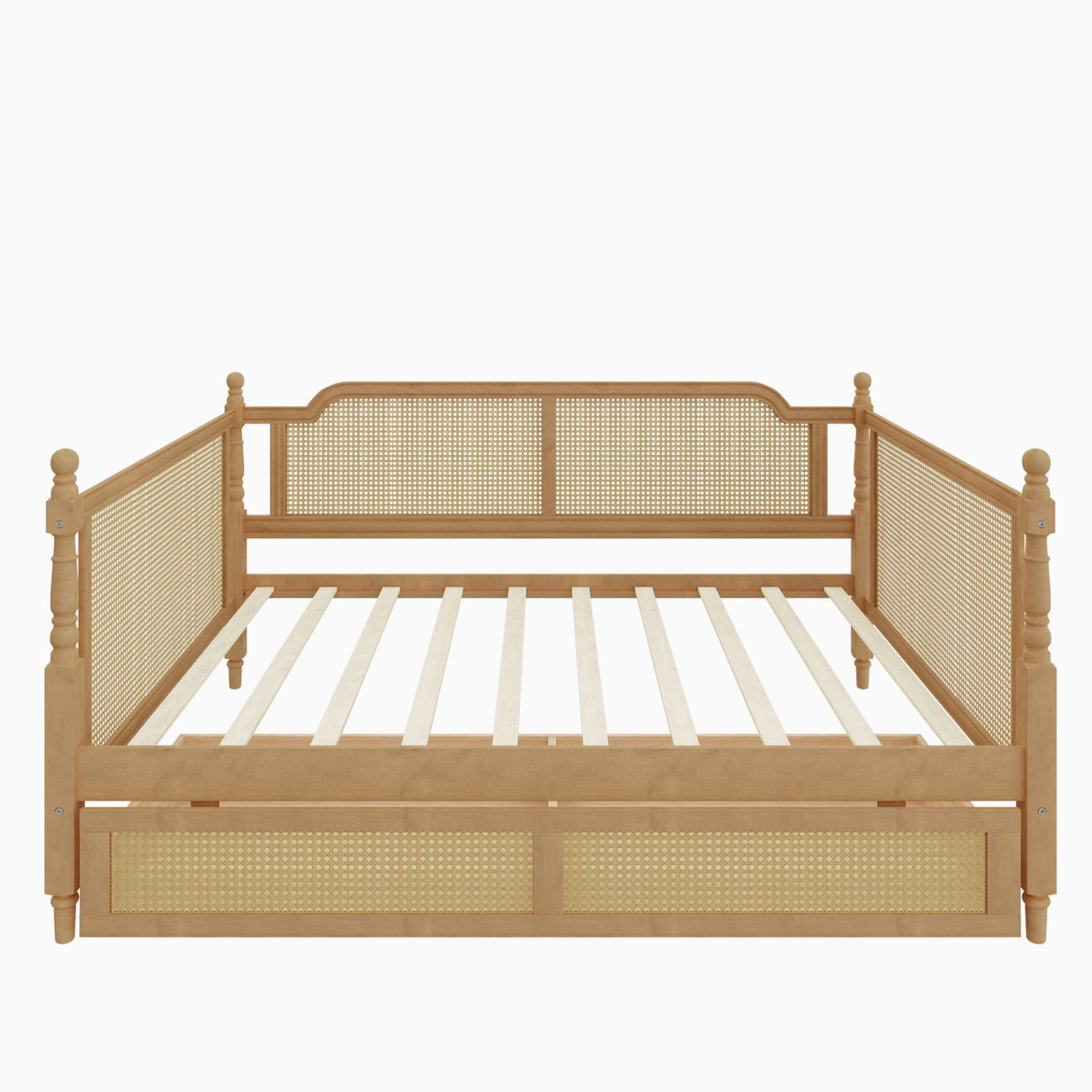 Full Size Daybed With 2 Drawers - Walnut