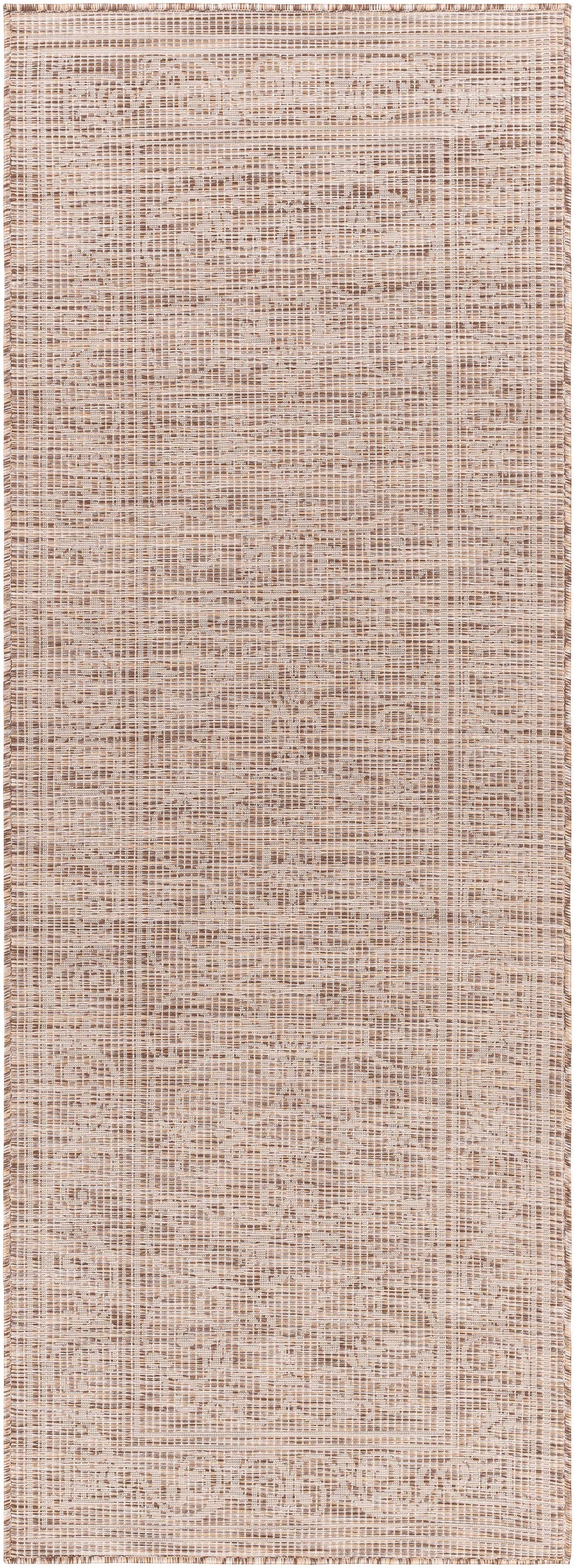 Coolville Brown Flatweave Area Carpet - Clearance