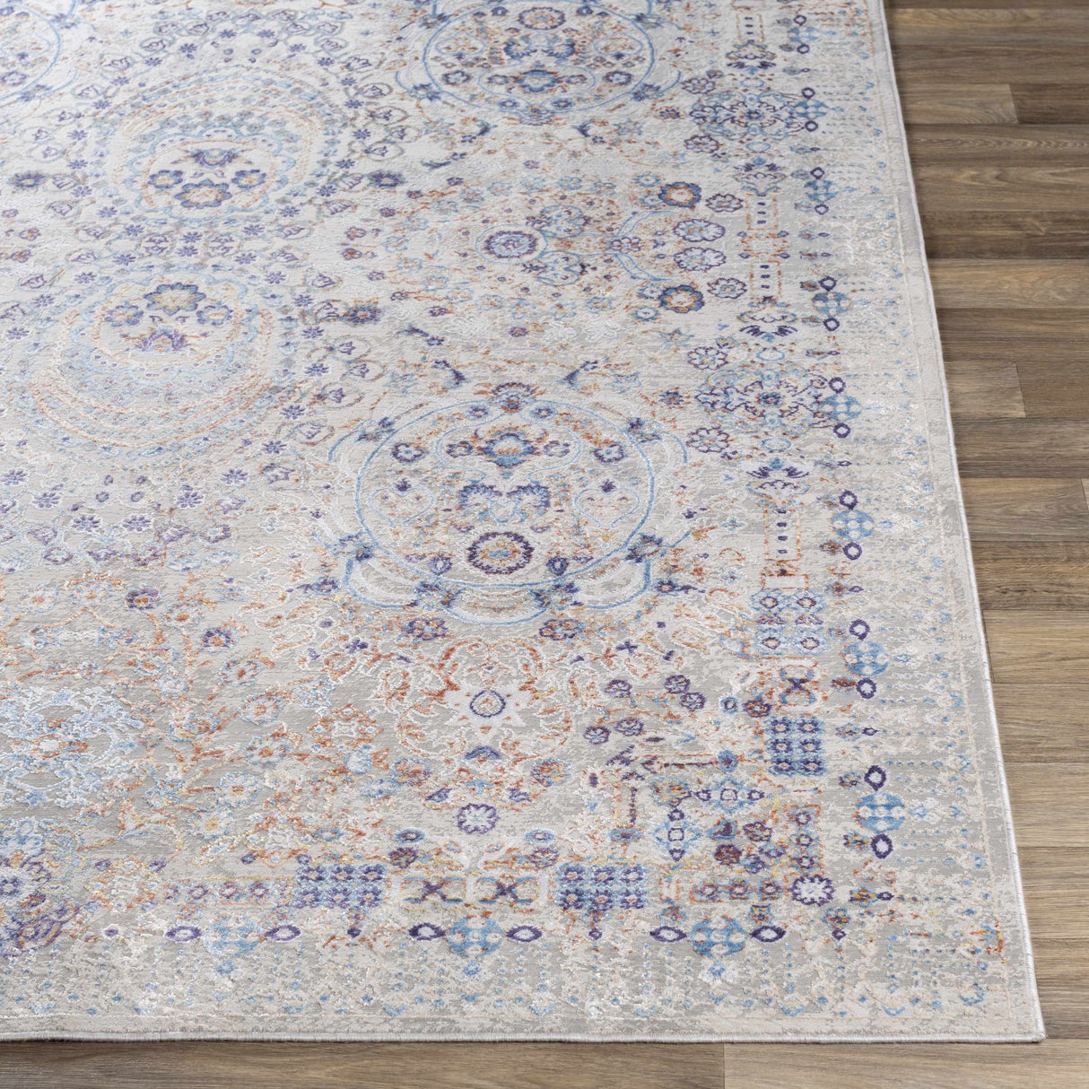 Aisha Abstract Premium Sheen Viscose Rug - Clearance