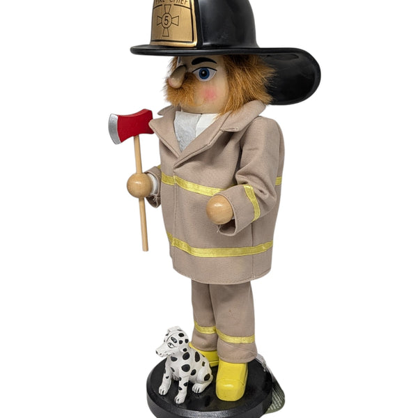 Fireman and Dalmation Nutcracker