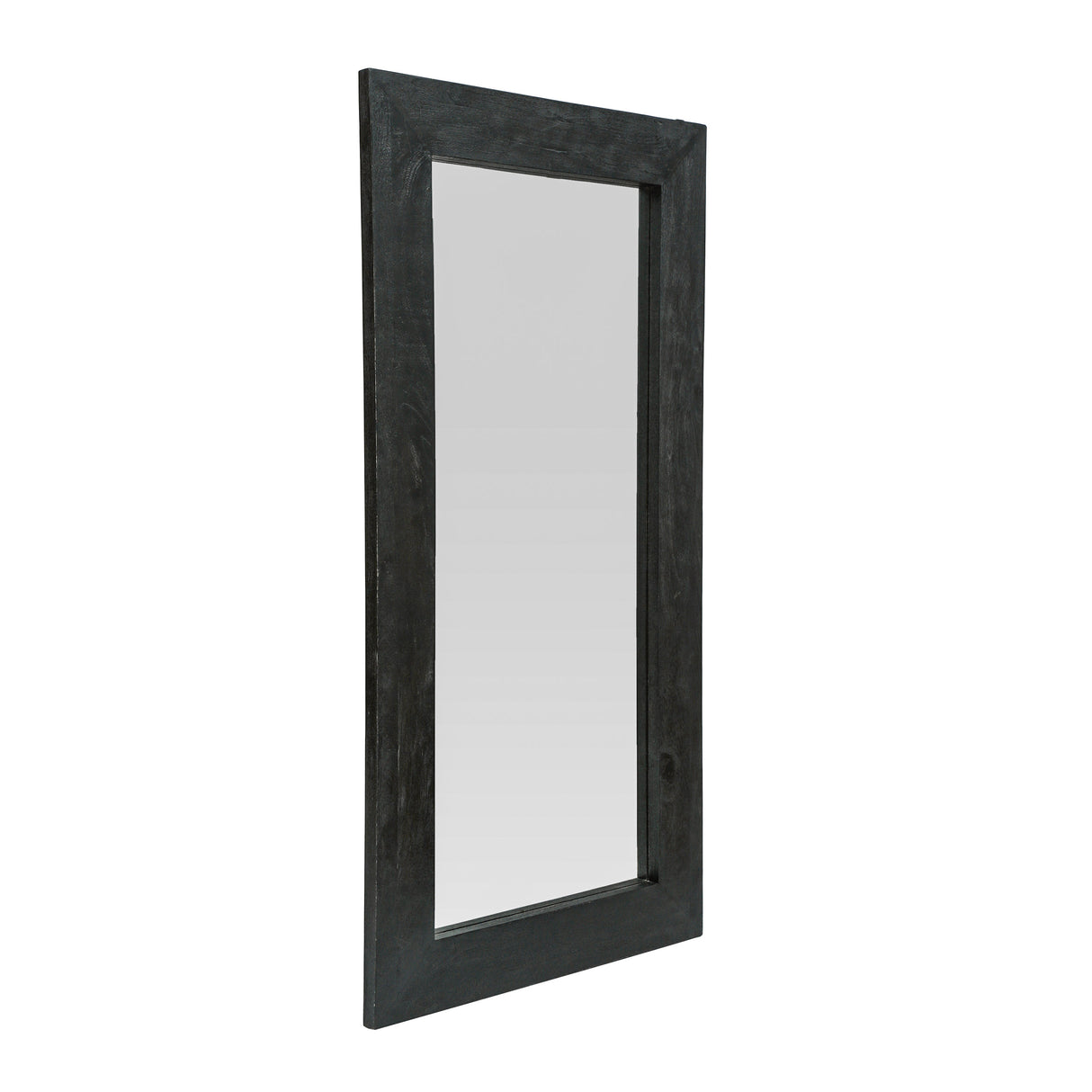 Rustic Mango Wood Full Length Standing Mirror