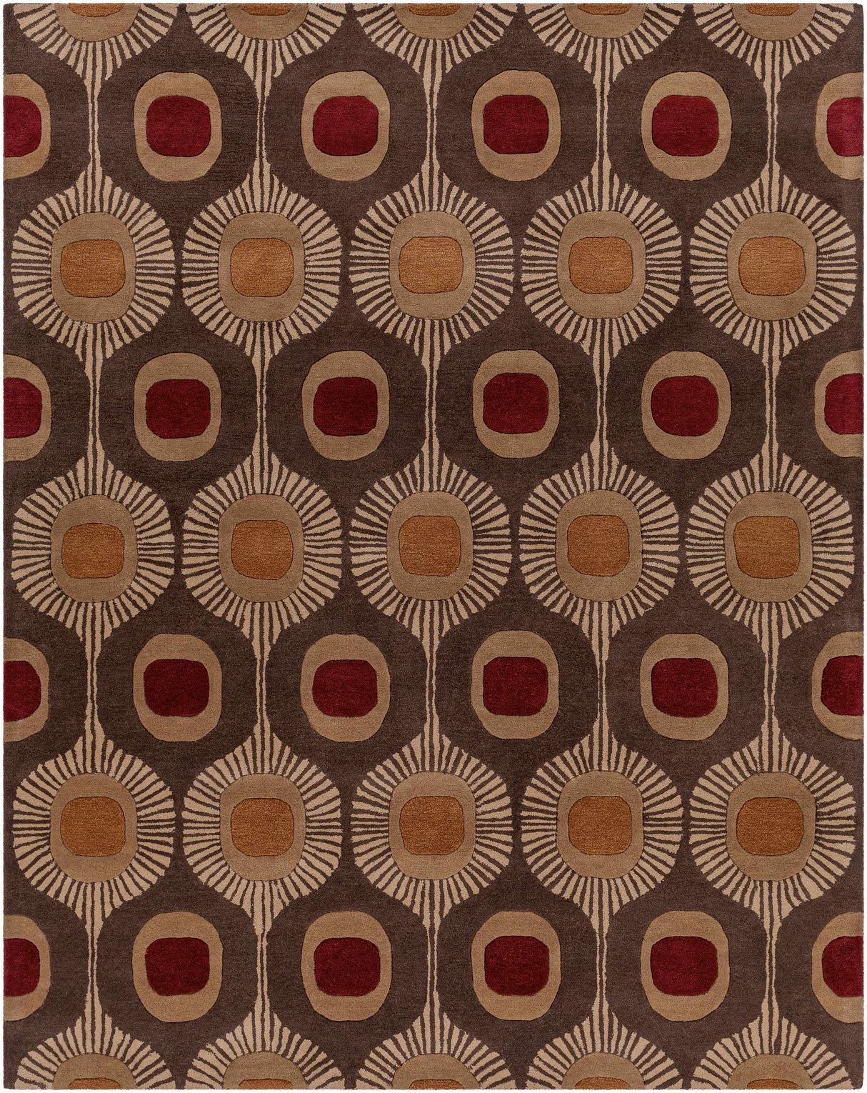 Canovanas Modern Wool Rug