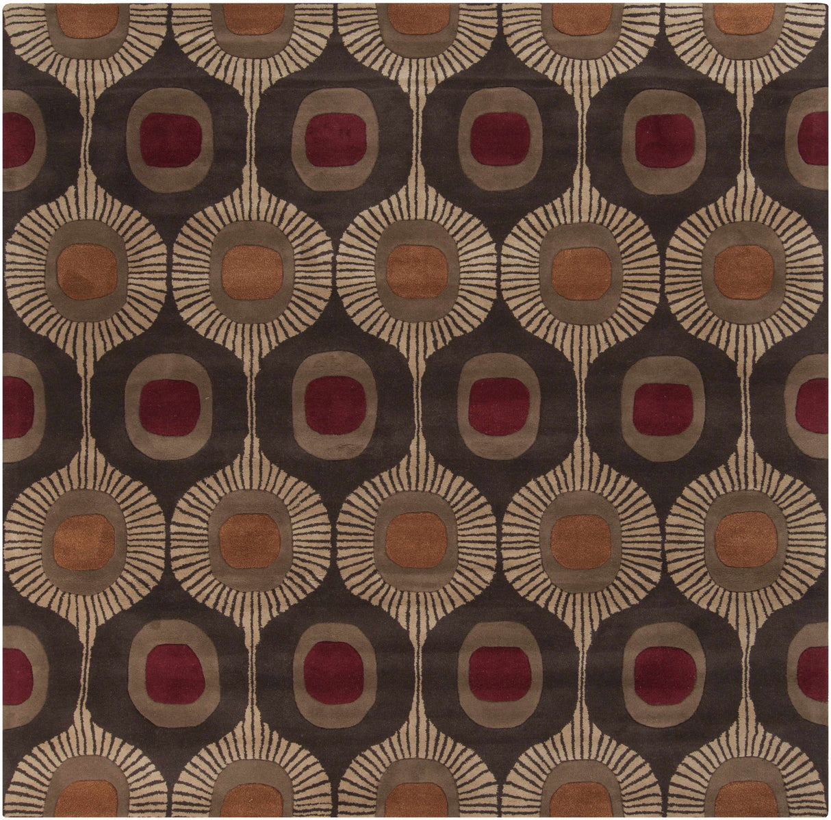 Canovanas Modern Wool Rug