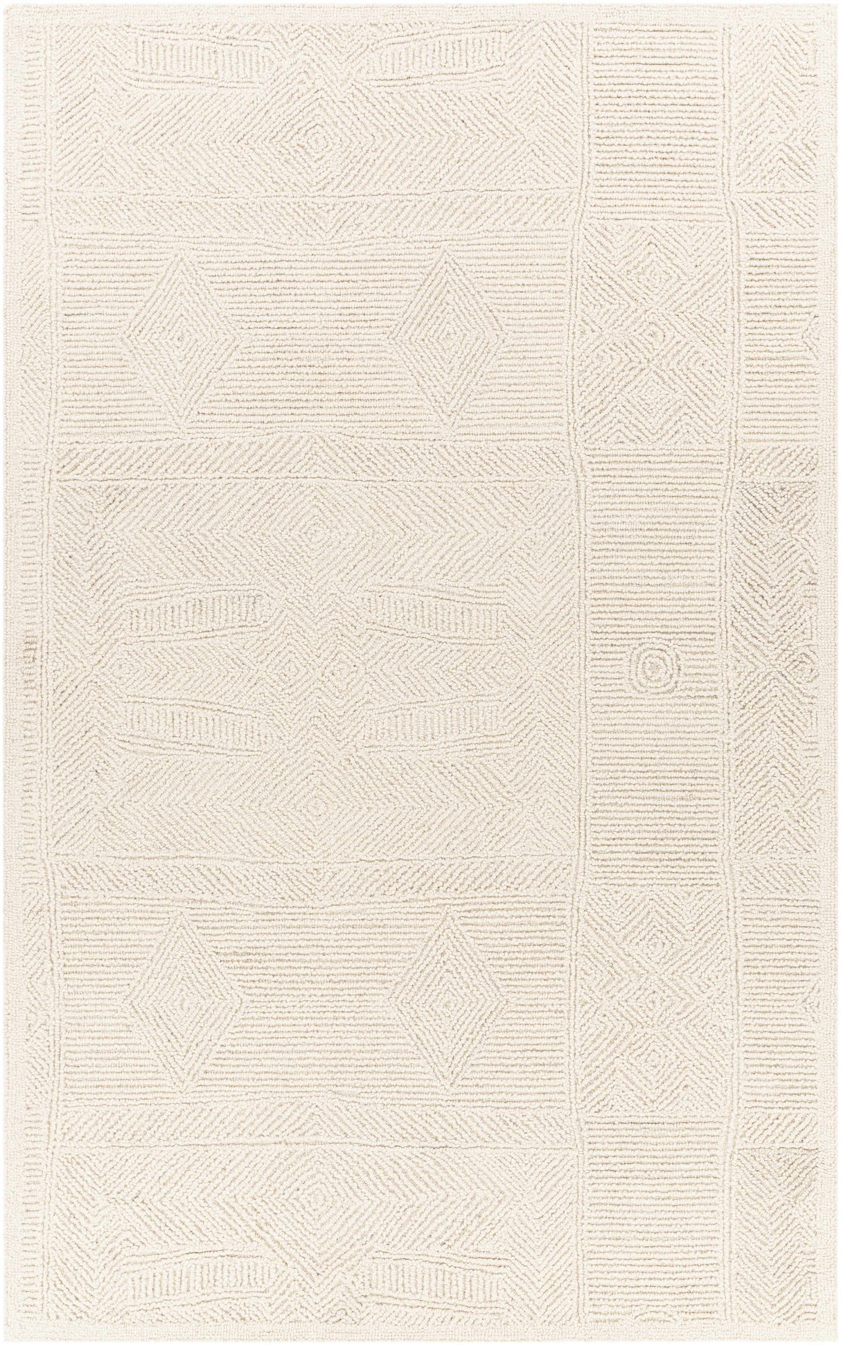 Cork Textured Wool Rug