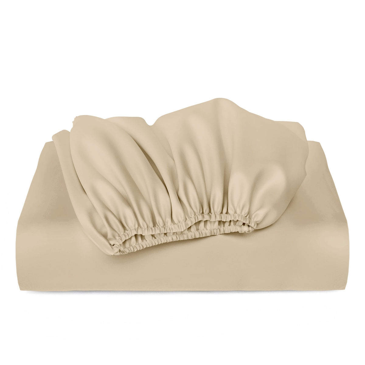 1500 Series Deep Pocket Fitted Bed Sheet Only - Cream | Cosy House Collection