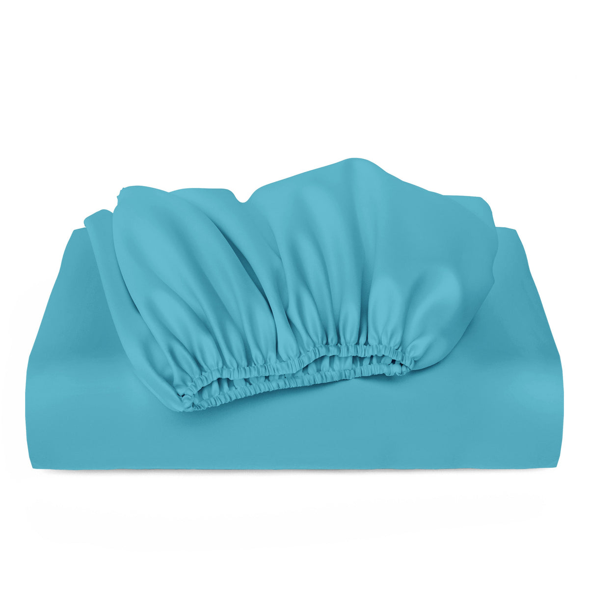 1500 Series Deep Pocket Fitted Bed Sheet Only - Pastel Blue | Cosy House Collection