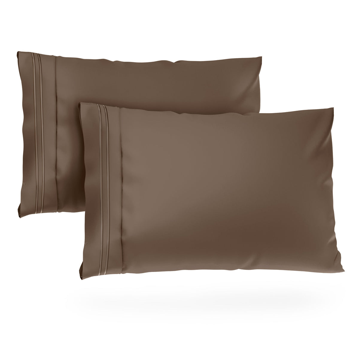 Everyday Pillowcases - Chocolate | Cosy House Collection