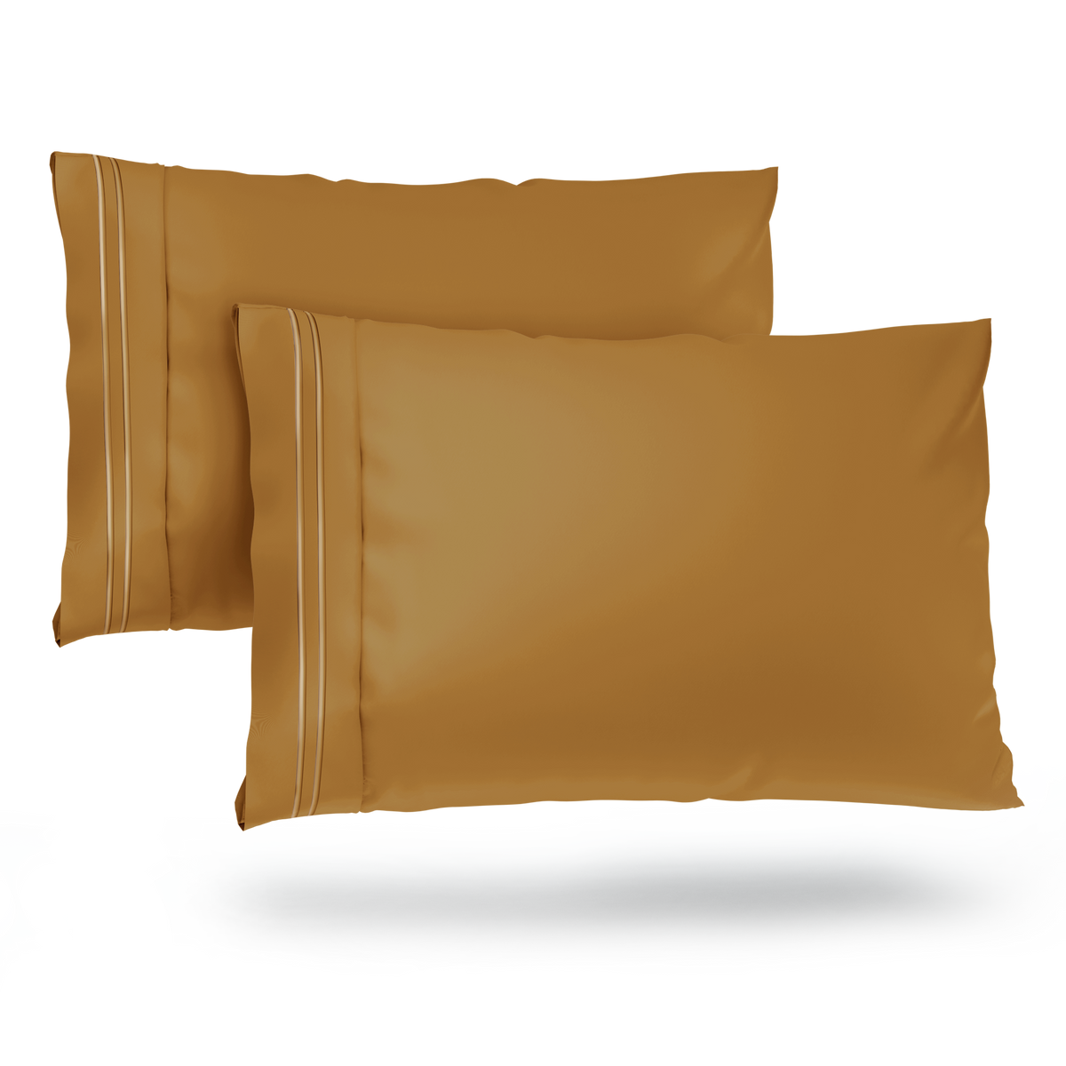 Everyday Pillowcases - Gold | Cosy House Collection