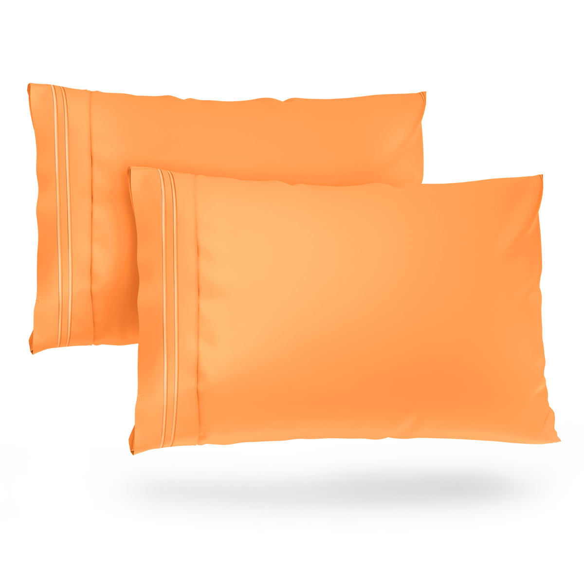 Everyday Pillowcases - Pastel Orange | Cosy House Collection