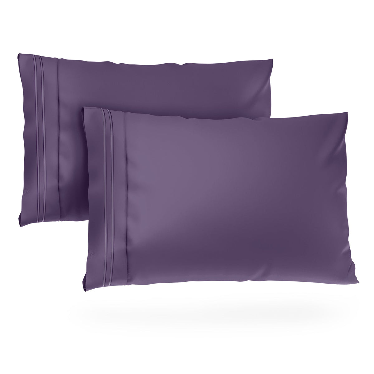 Everyday Pillowcases - Purple | Cosy House Collection