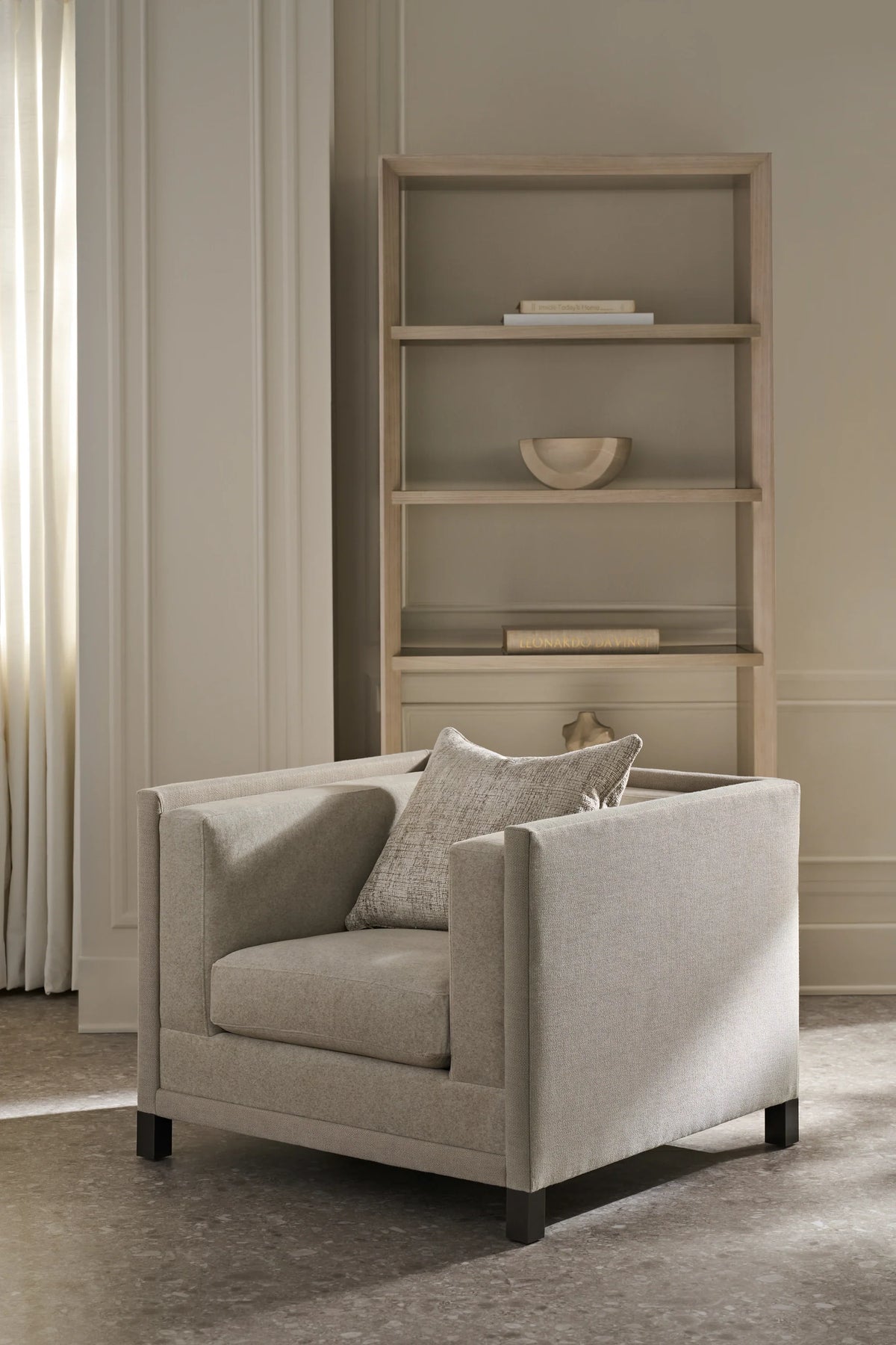 Tuxedo Accent Chair