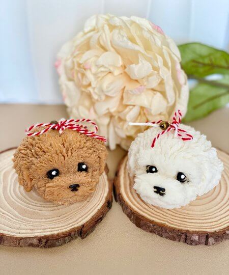 Cute Puppy Candle - Adorable Soy Wax Candle for Pet Lovers