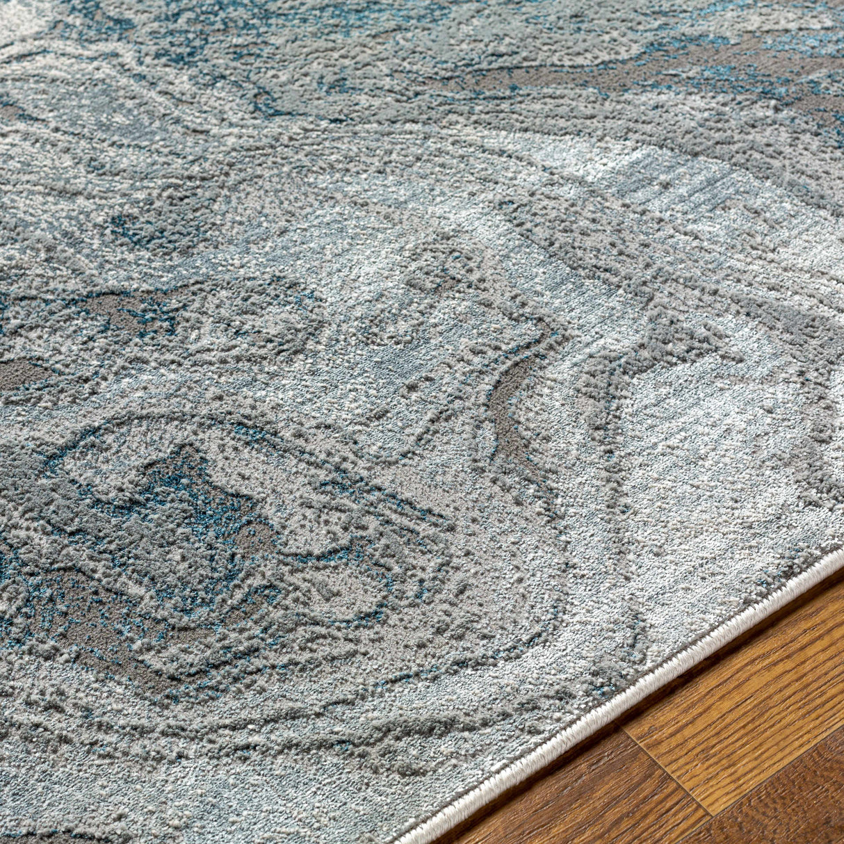 Cave Blue Marble Rug - Clearance