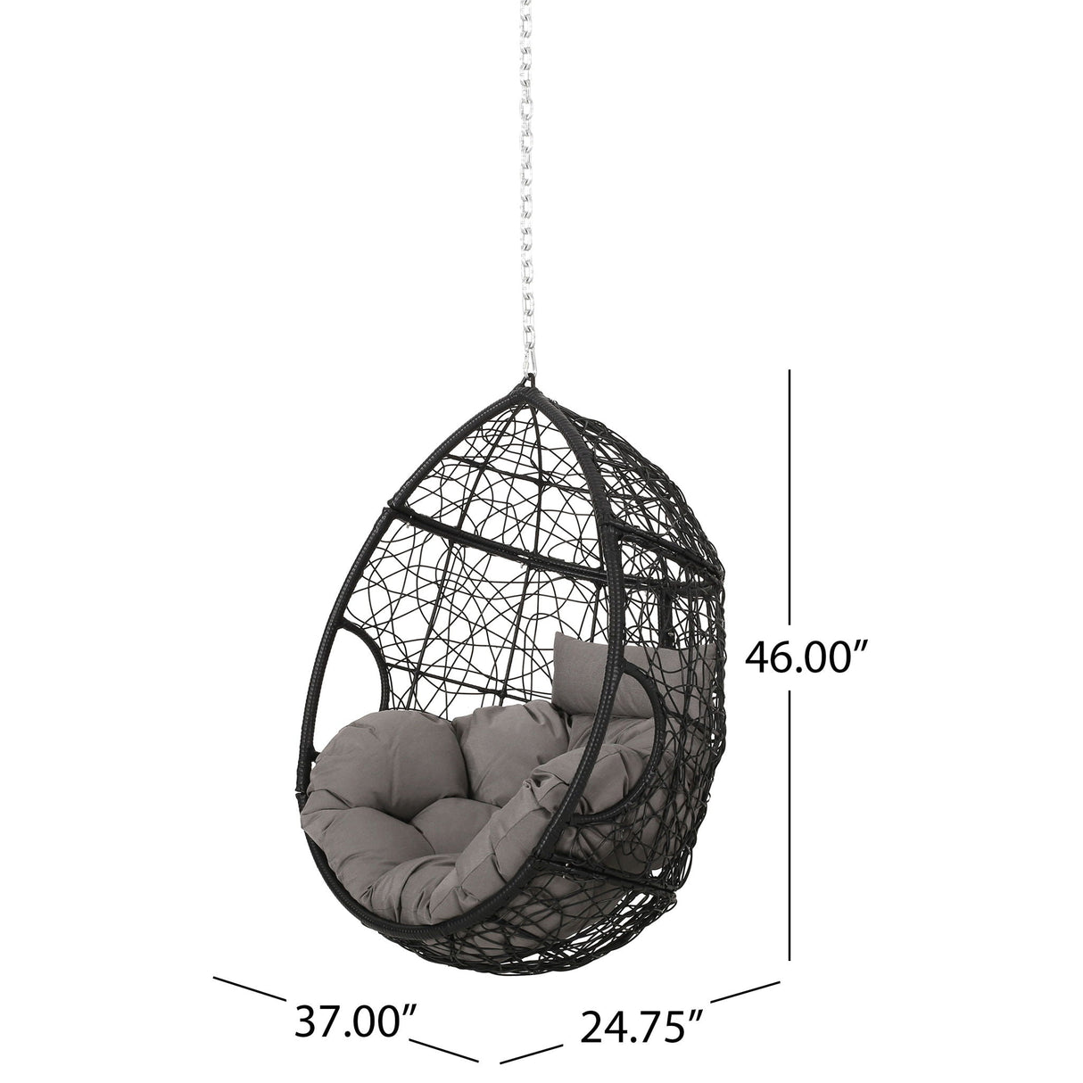 Teardrop - Hanging Chair With 8Ft Chain - Best Buy Furniture