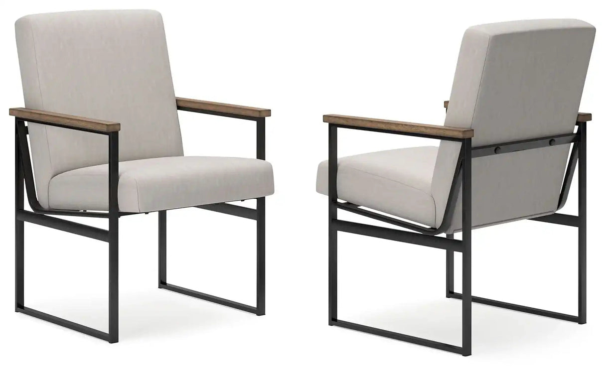 Montia - Home Office Desk Chair - Light Brown - Best Buy Furniture