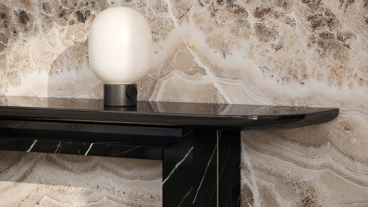 Overlap Open Console Table
