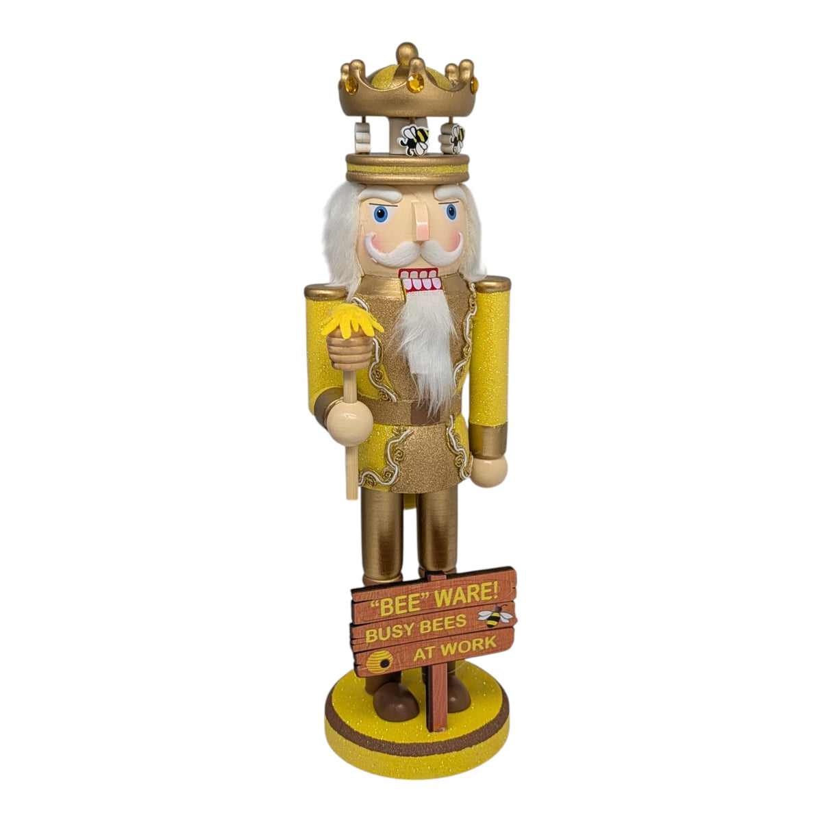 Bee Ware Of Bees Nutcracker
