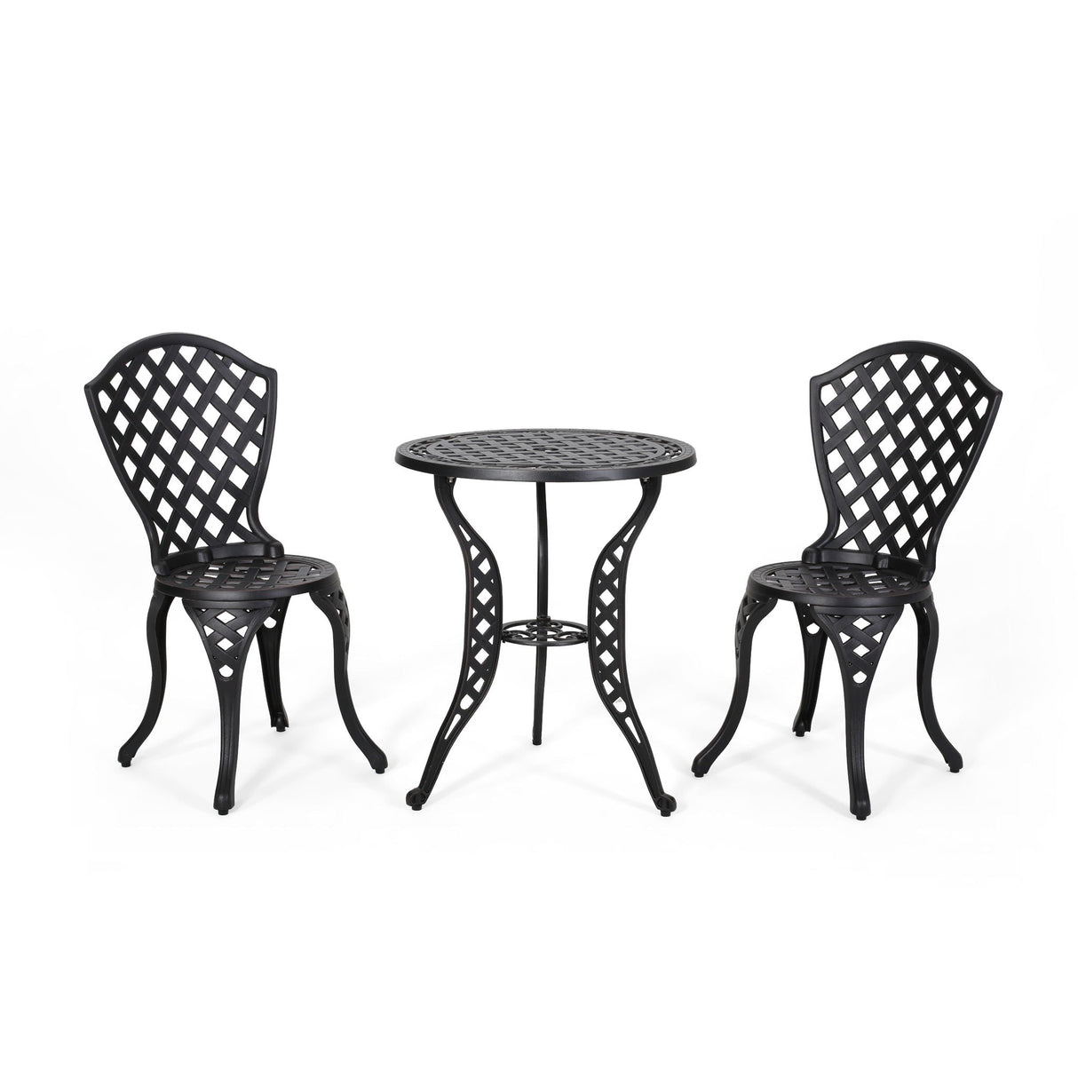 Bono Metal Bistro Set - Black - Best Buy Furniture