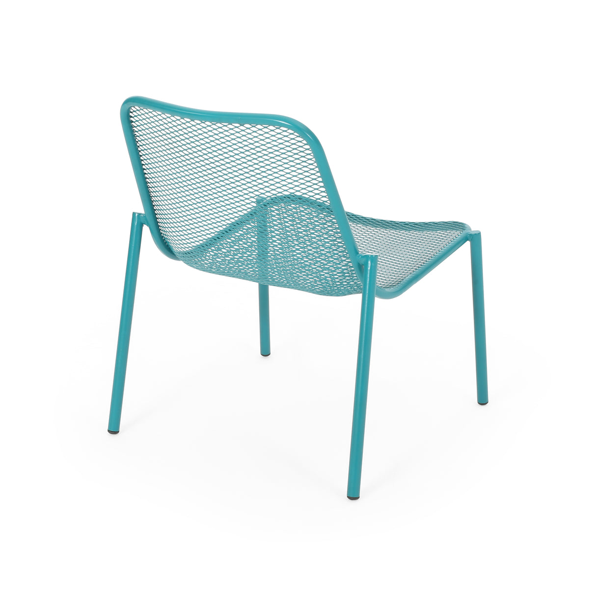 Kincaid Outdoor 3-Piece Conversation Set with Iron Frame - Teal