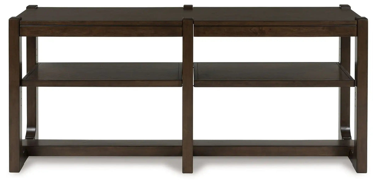 Breckington - Sofa Table - Dark Brown - Best Buy Furniture
