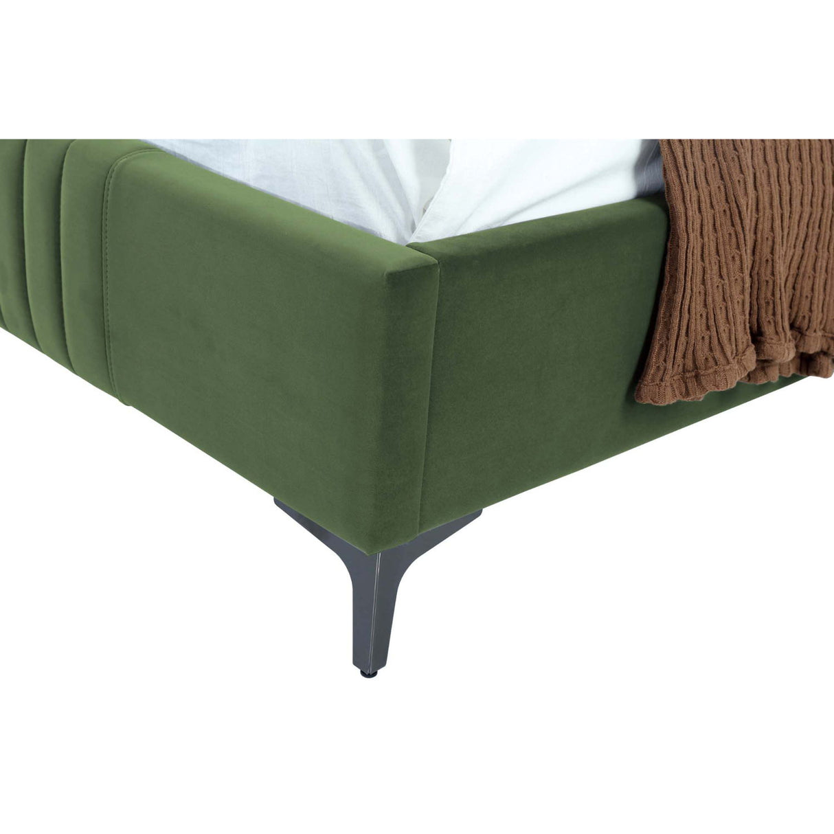 Promenade - Bed With Upholstered Headboard And Slats
