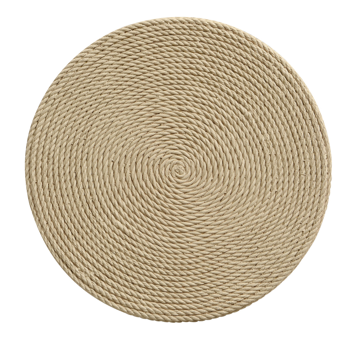 Simulated Rattan MGO Side Table – Versatile Indoor & Outdoor Accent