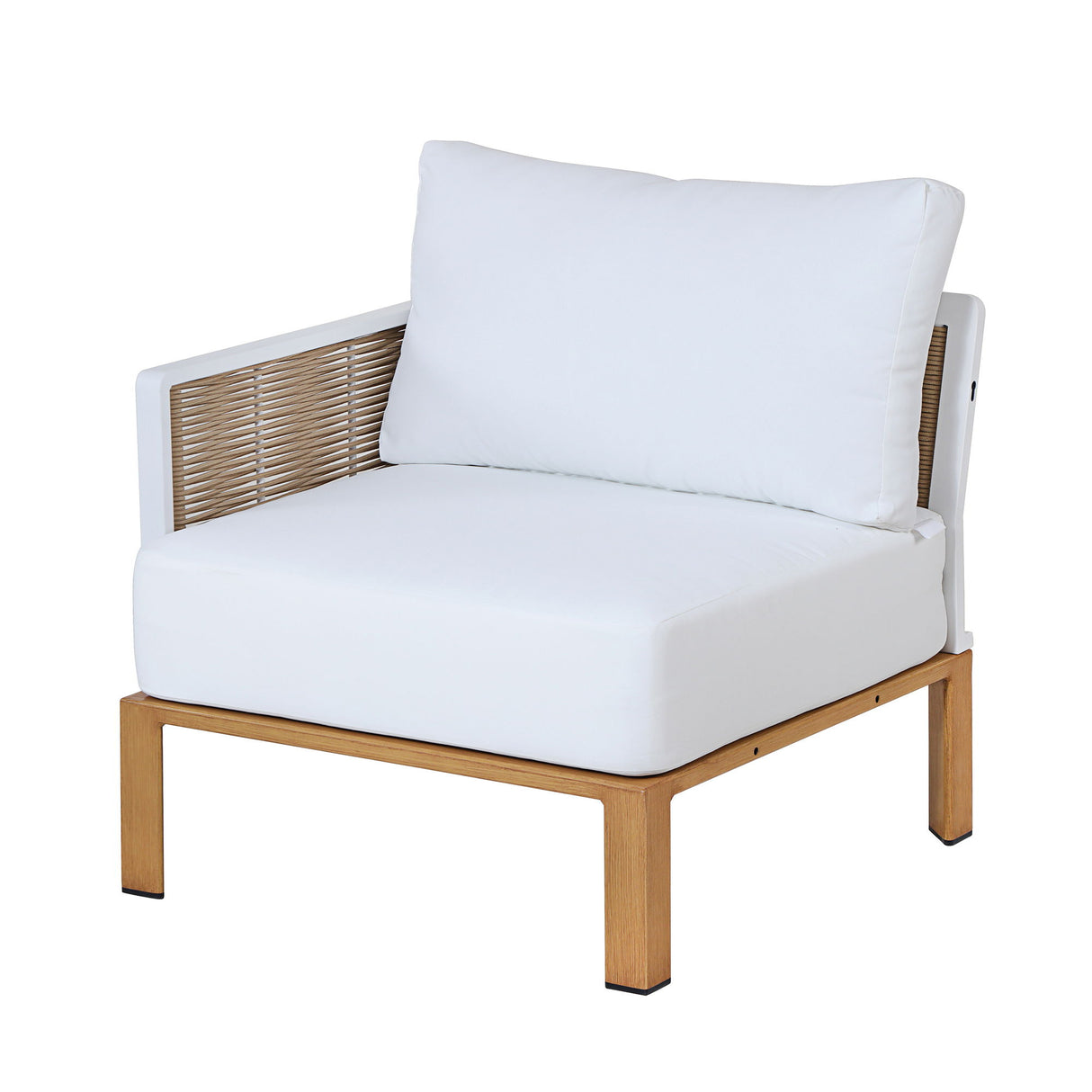 Vine - 4 Piece Outdoor Conversation Set - White
