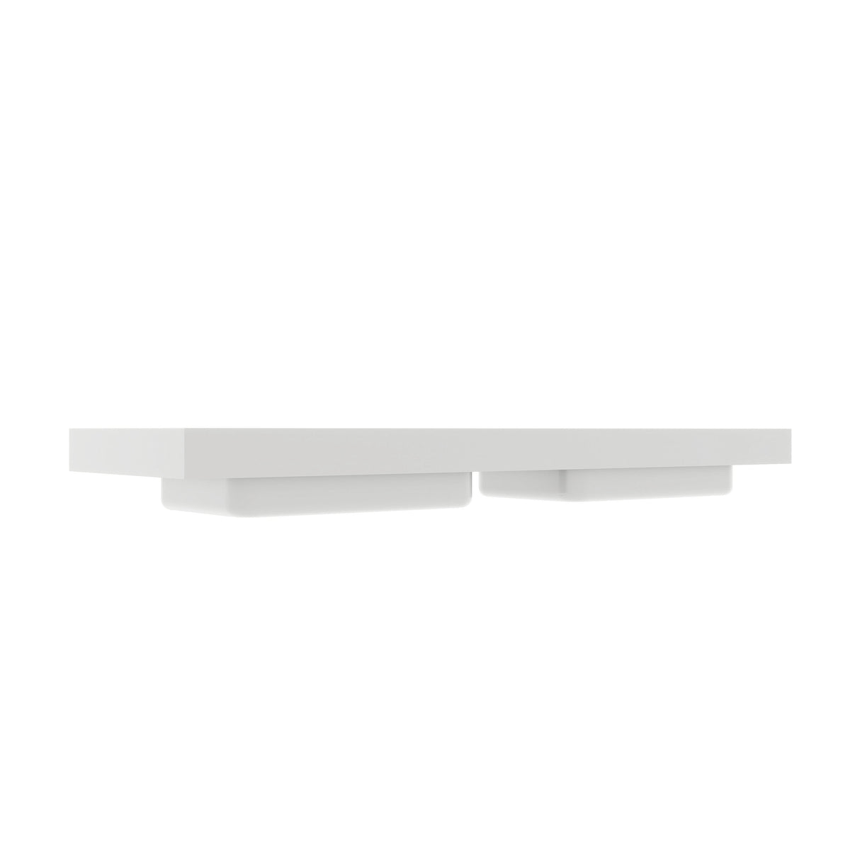 BB0272Y131 Integrated Solid Surface Basin Without Drain and Faucet, Glossy