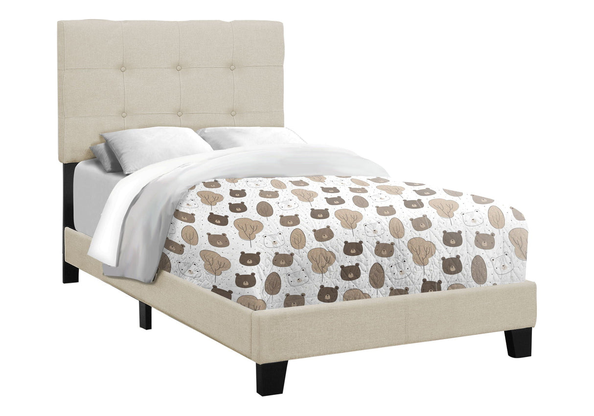 Bed, Upholstered, Frame Only, Transitional - Best Buy Furniture