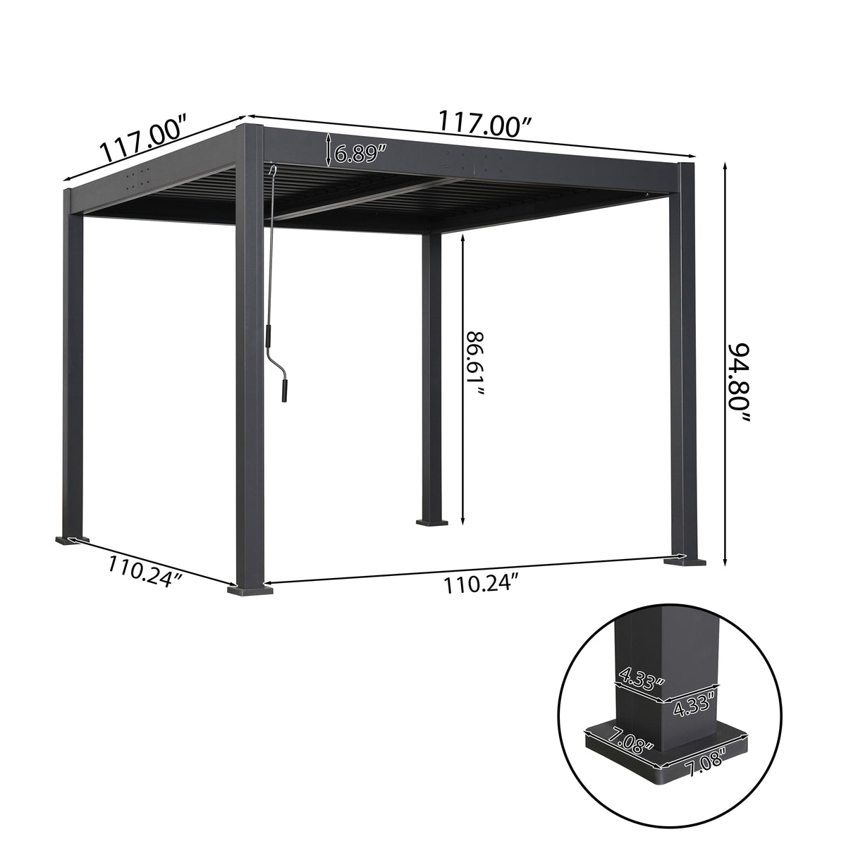 Byron Outdoor Pergola