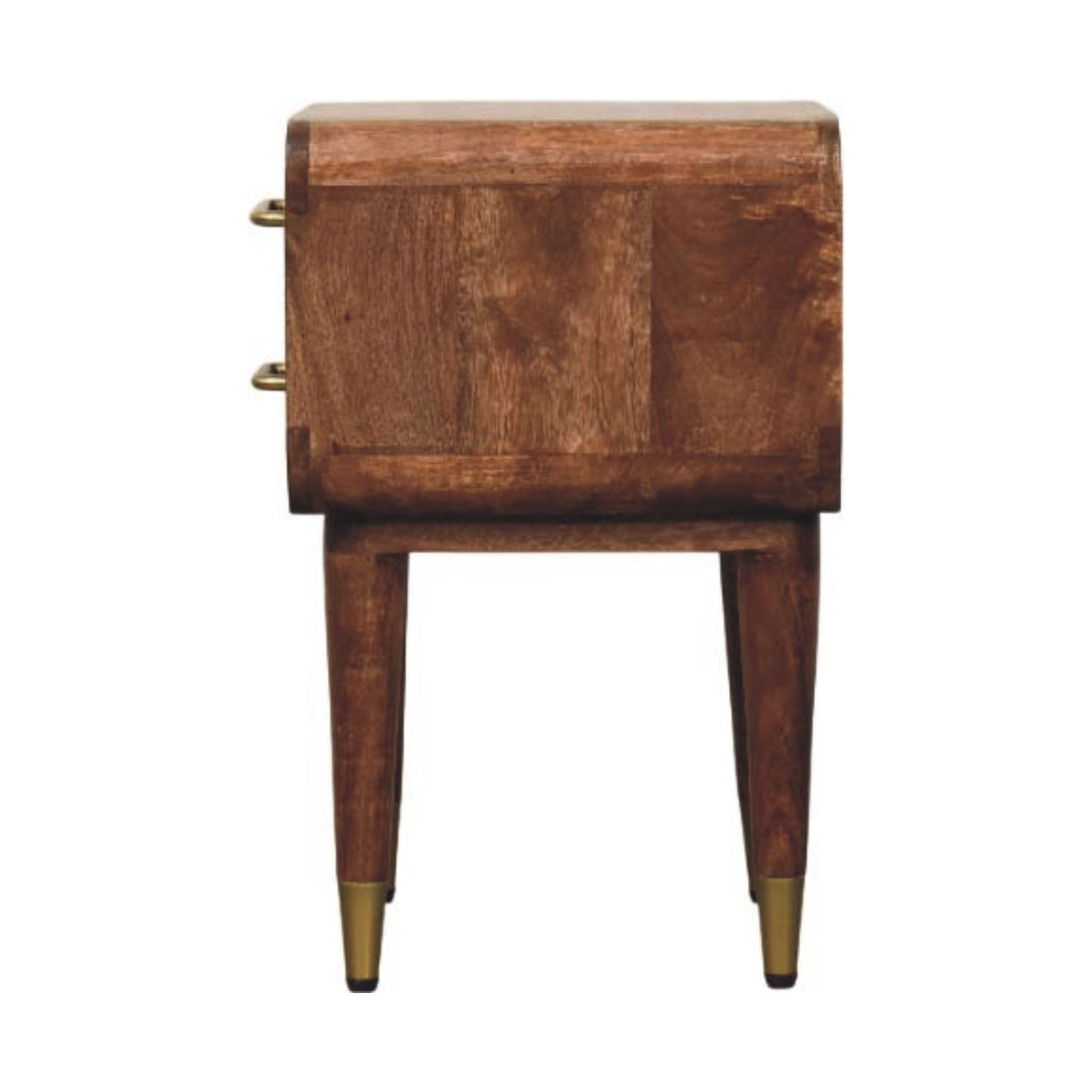 Solid Wood Astor 2-Drawer Nightstand