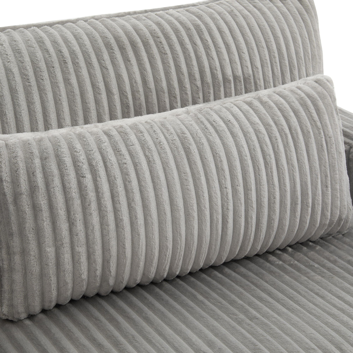 Modern Loveseat Sofa With 4 Pillows
