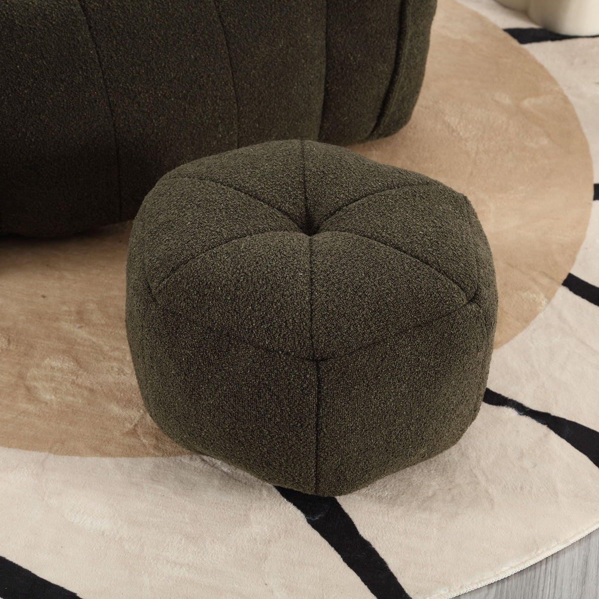 Soft Bean Bag Chair With High Resilient Foam