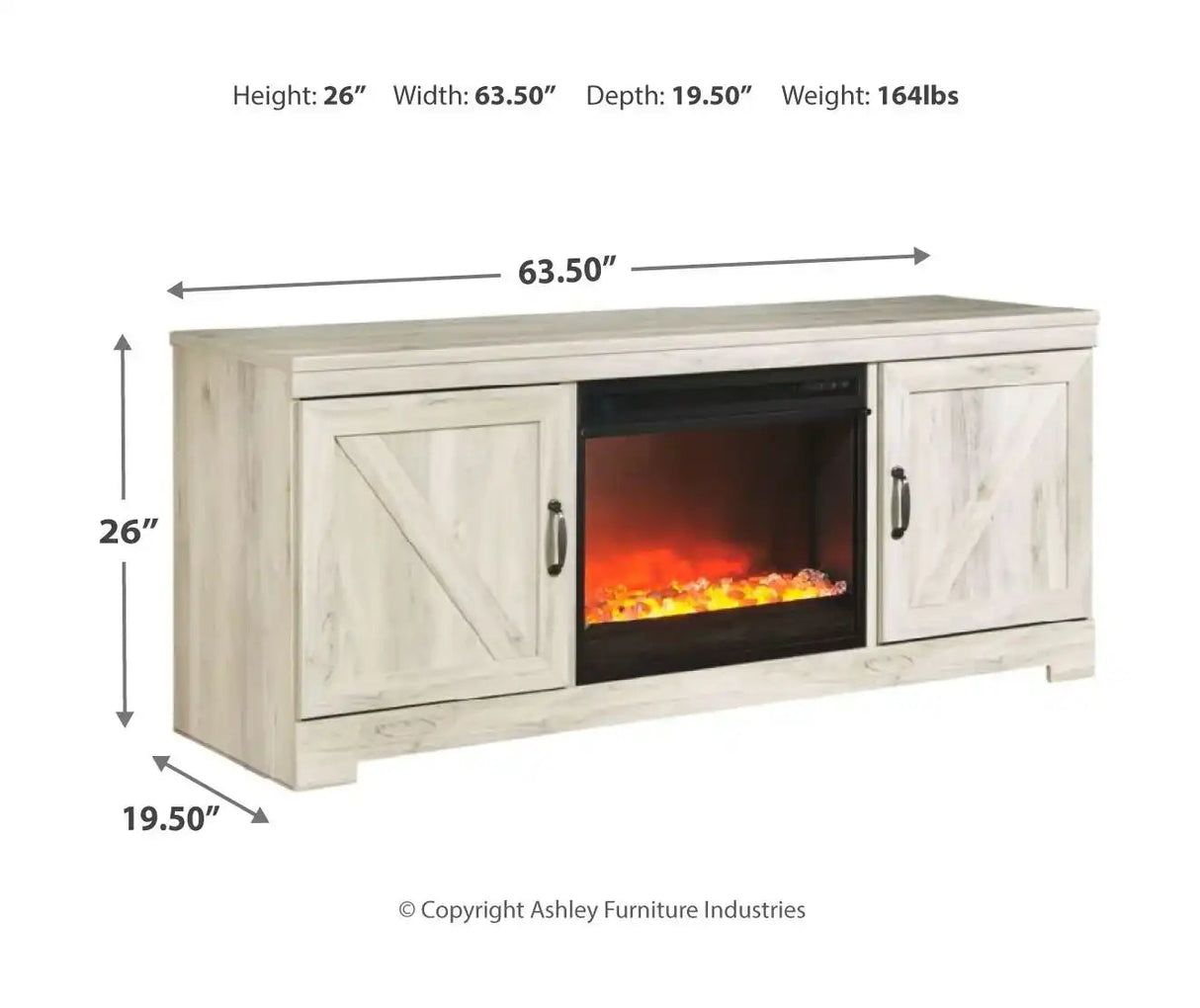 Bellaby - Entertainment Center - Best Buy Furniture