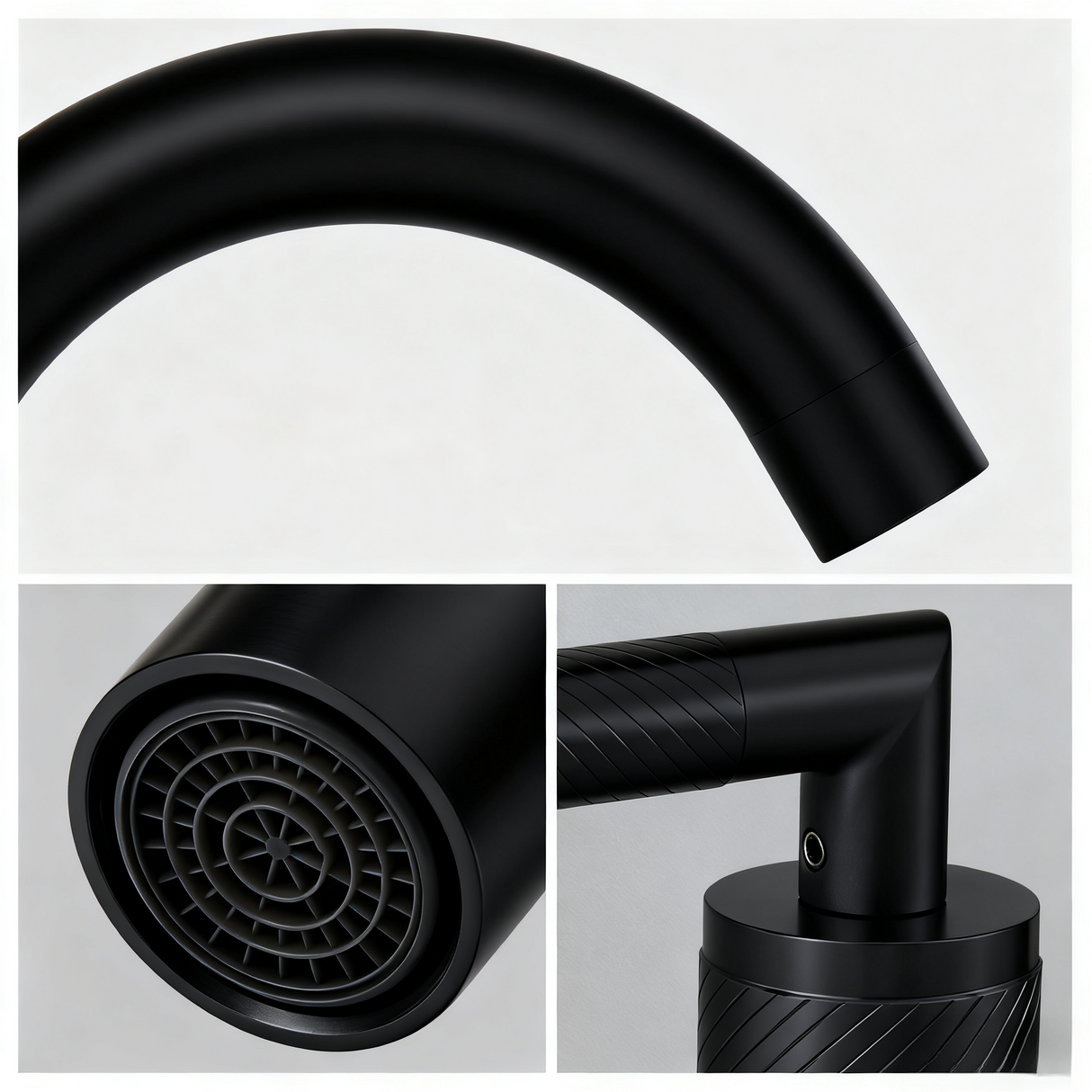 Bathroom Faucet 2 Handle Matte
