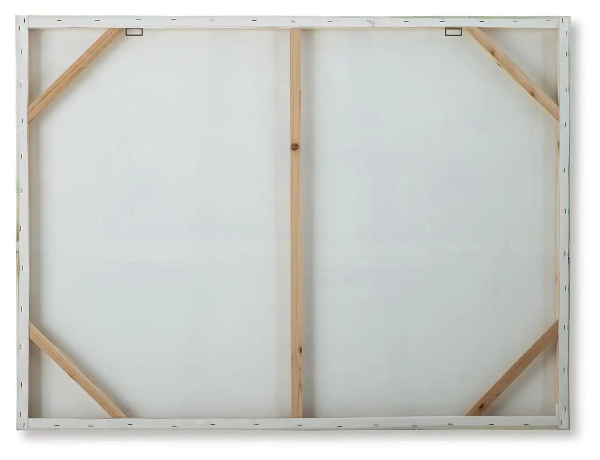 Garlenridge - Wall Art - Green / Tan / White - Best Buy Furniture