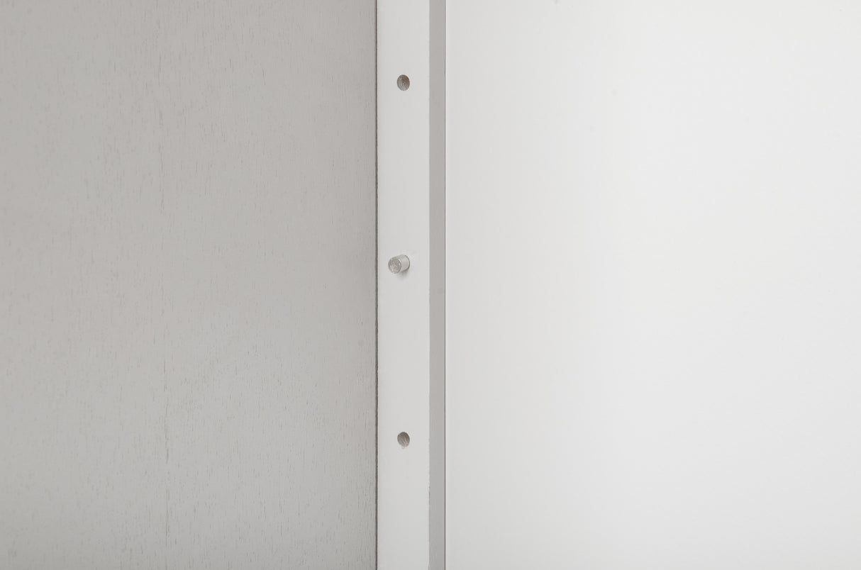 Hand-Carved Accent Cabinet with Drawer and Doors
