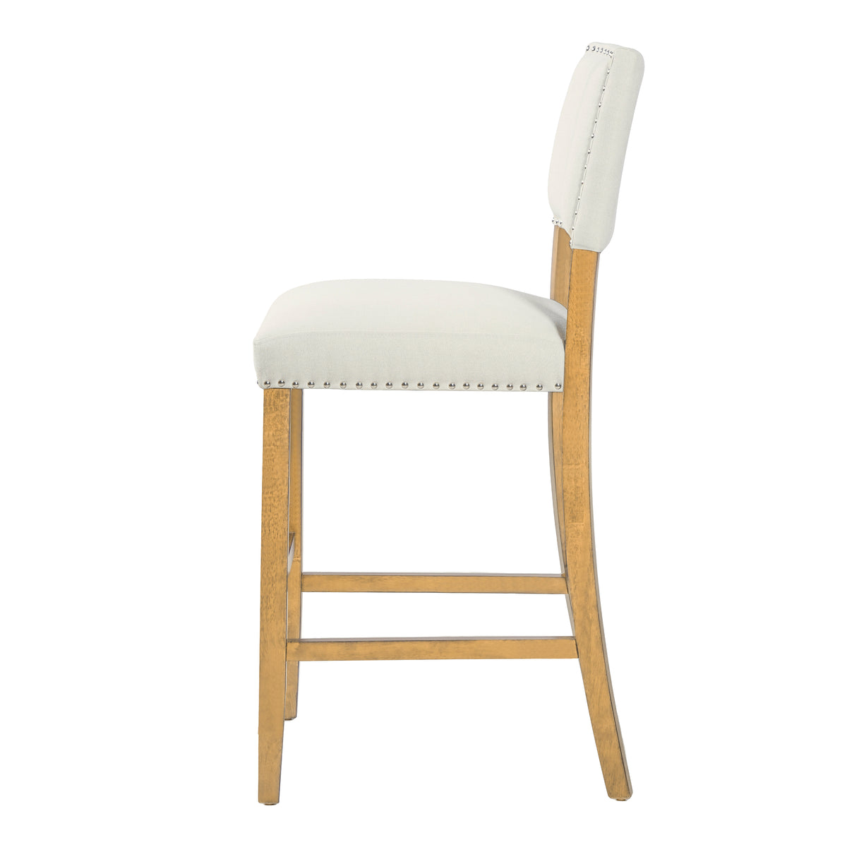 Barstools With Rivet Decoration - Set of 2