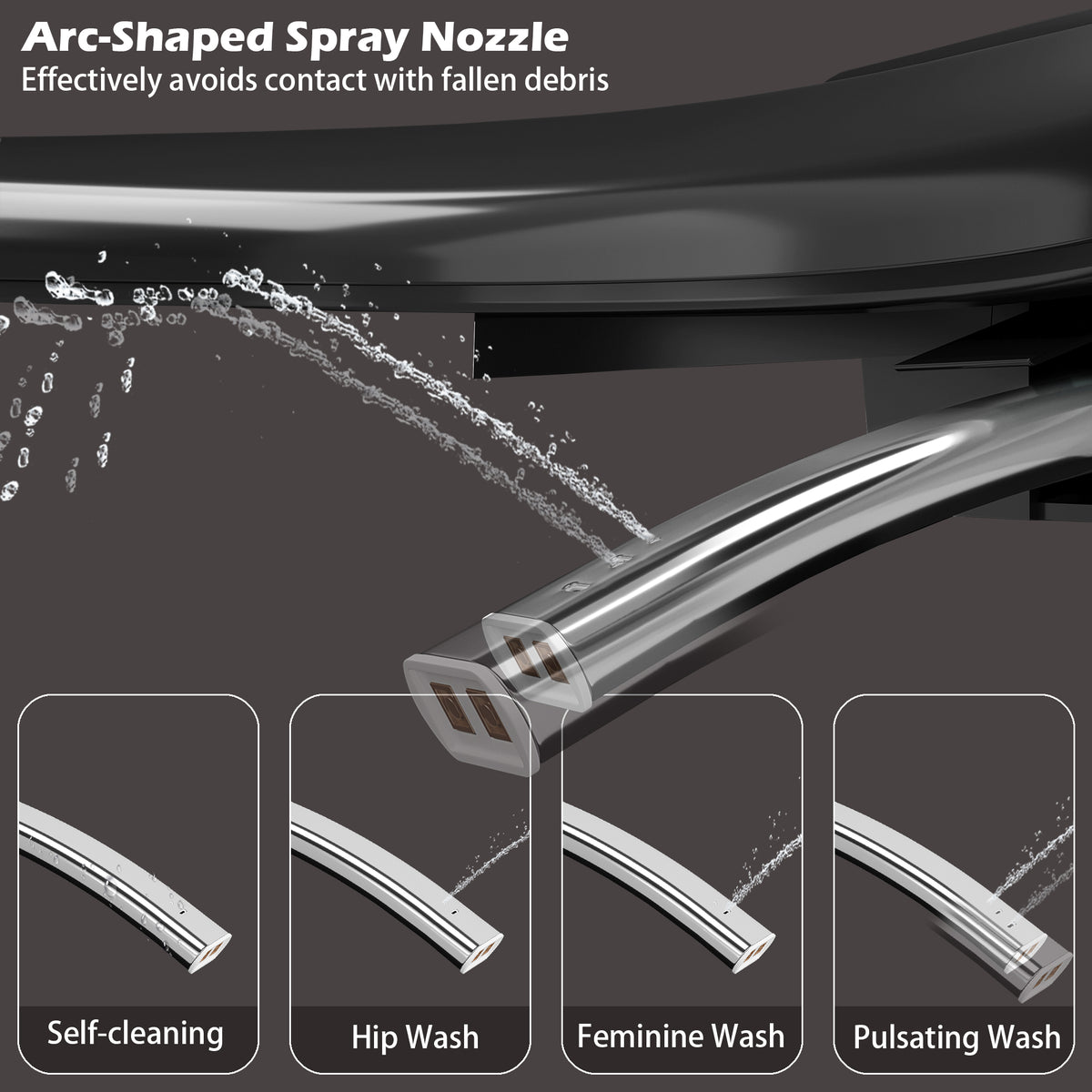 Smart Toilet with Bidet Built-In - ADA One-Piece Toilet