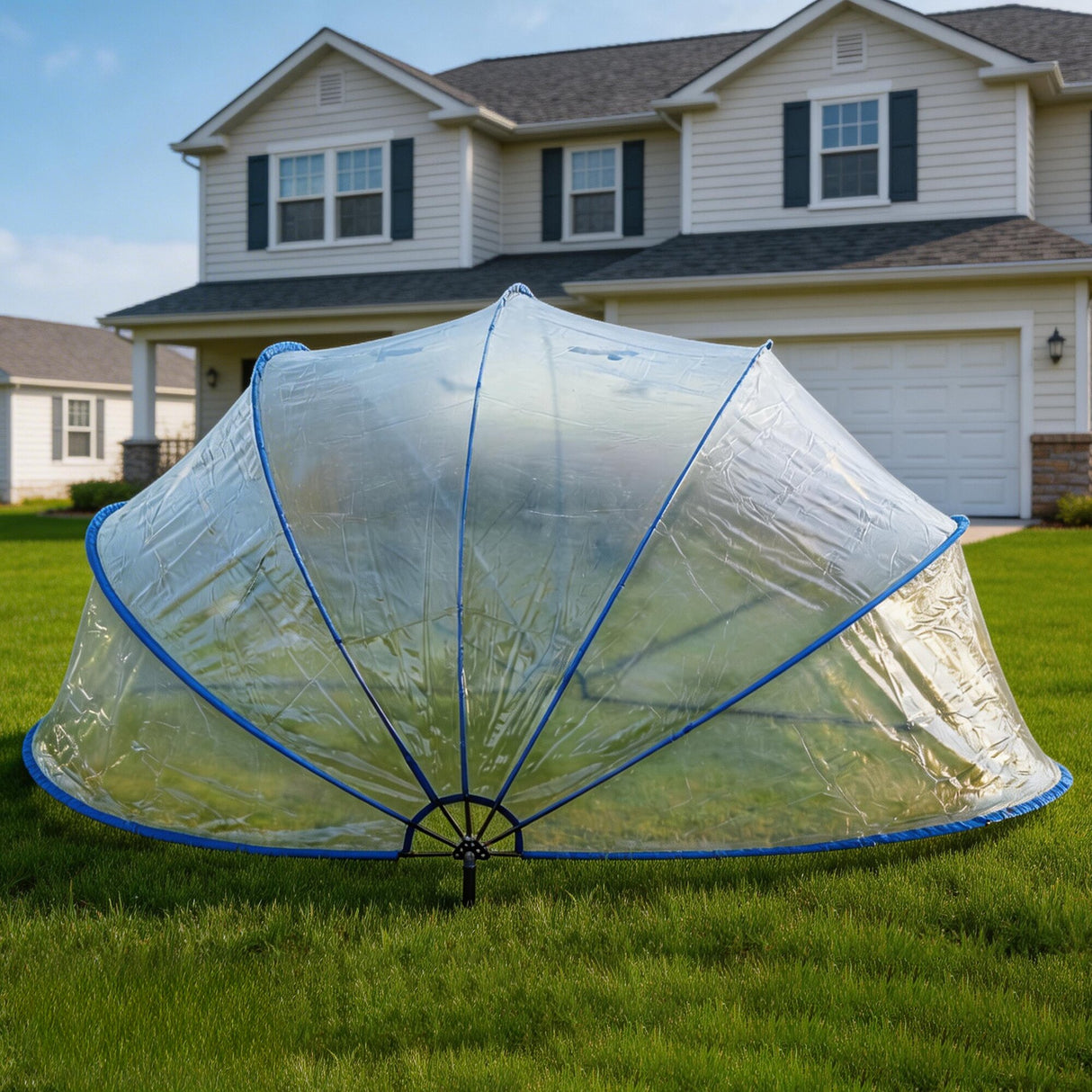 16.4ft Ground-Mounted Retractable Pool Cover