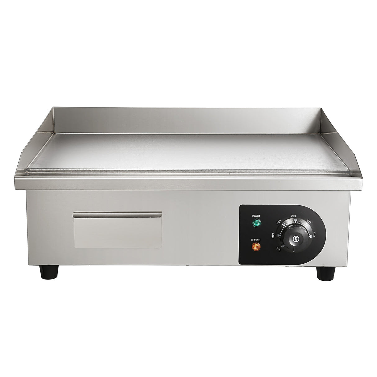 Commercial Electric Griddle, 21 x 11.8 Inch, 1750W
