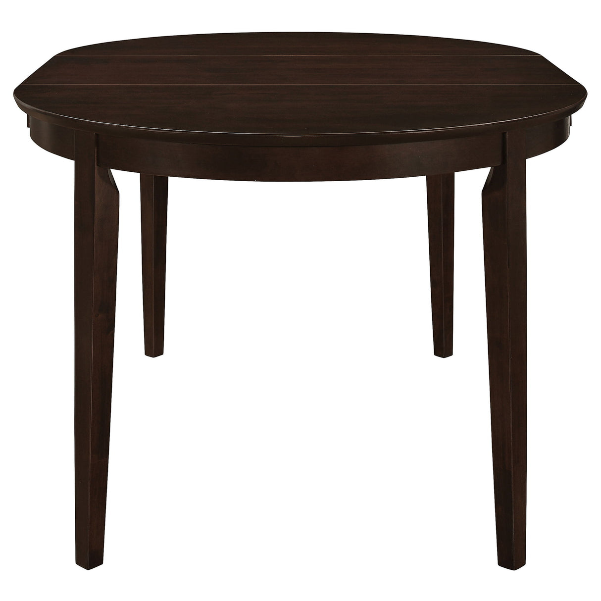 Gabriel - Oval 7 Piece Dining Set With Chairs - Cappuccino